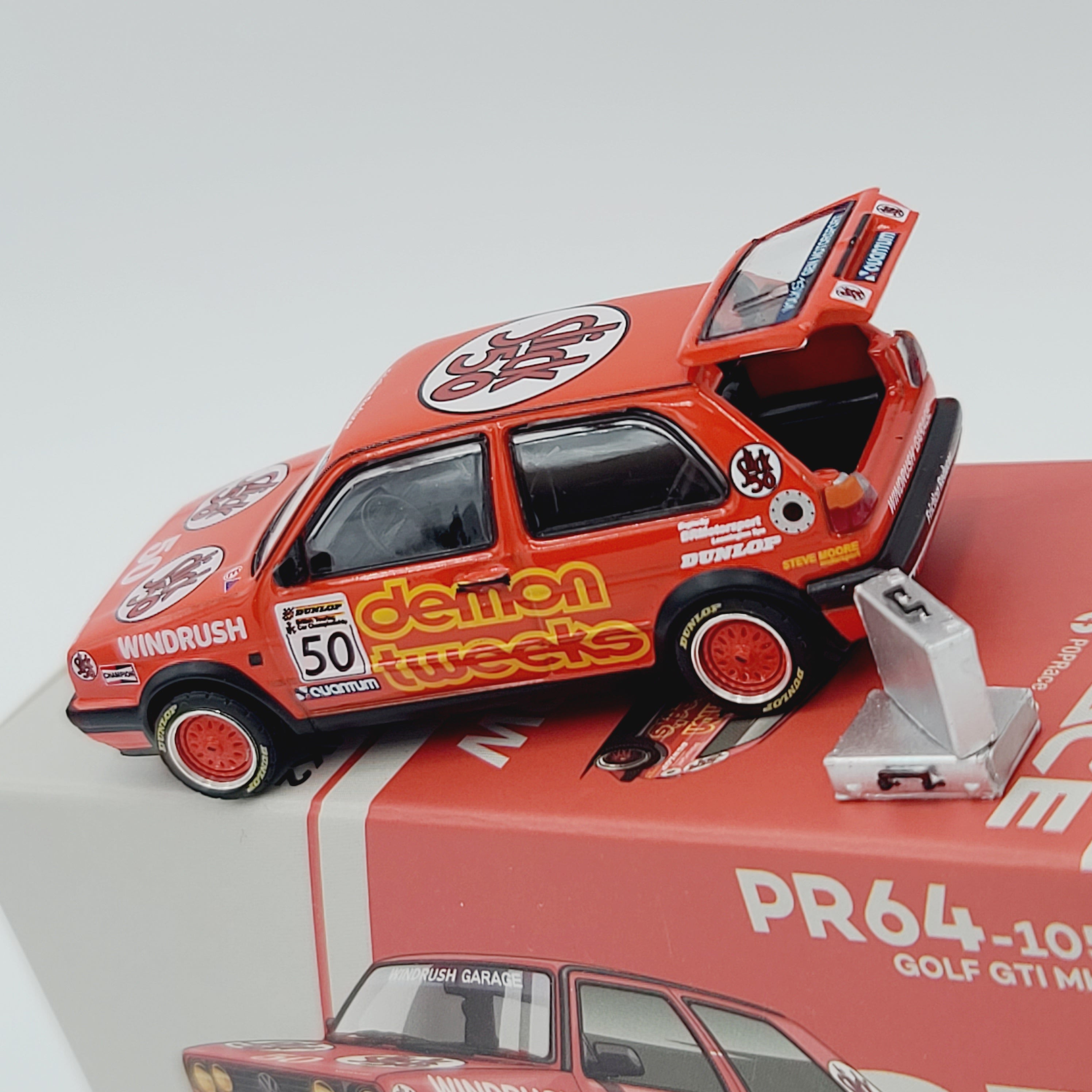 Pop Race Volkswagen Golf GTI MKII - 1:64, Demon Tweeks (2025 Limited Edition)