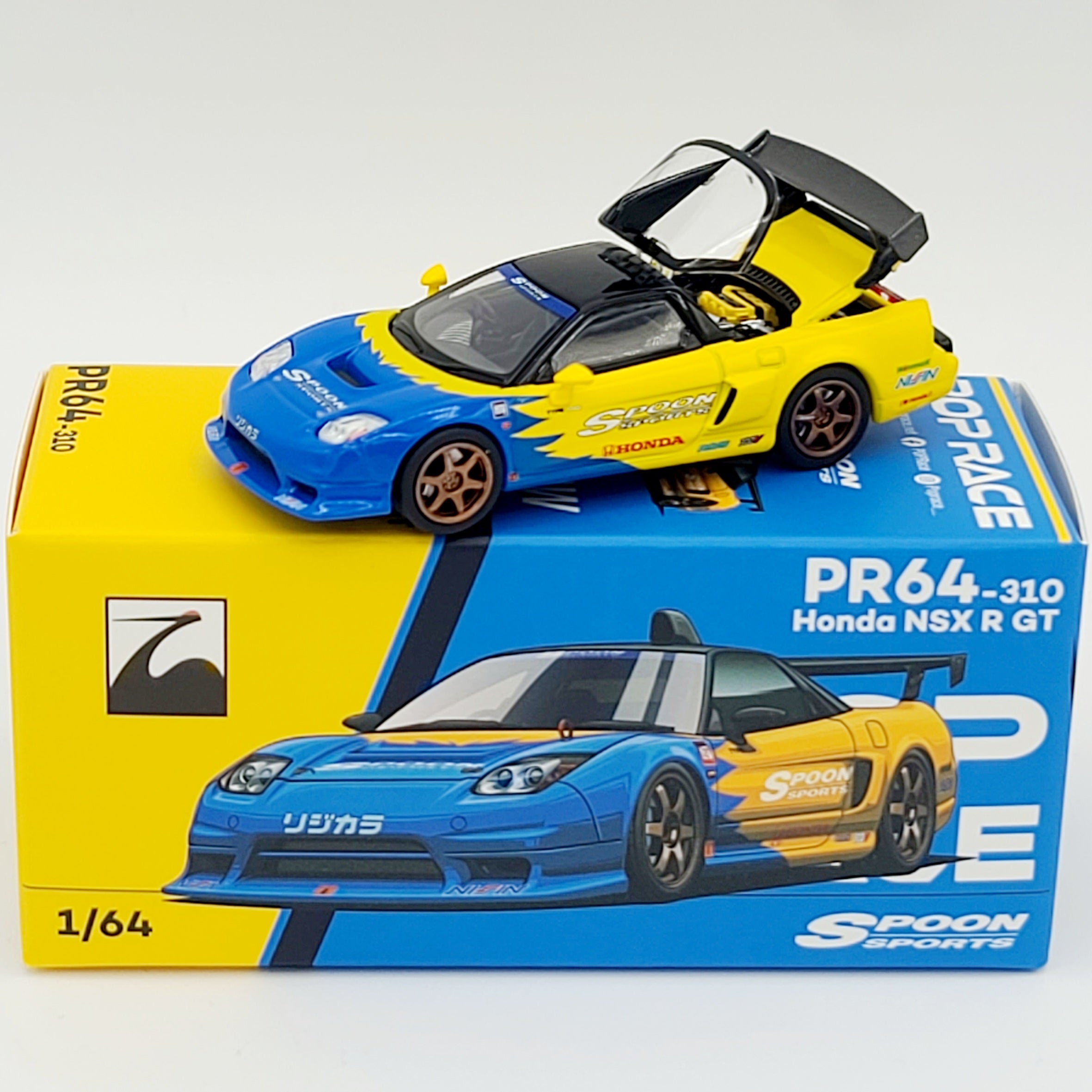 Spoon Racing Eclipse Pop Race Honda NSX R GT - 1:64, Spoon Racing (2026 Limited Edition)