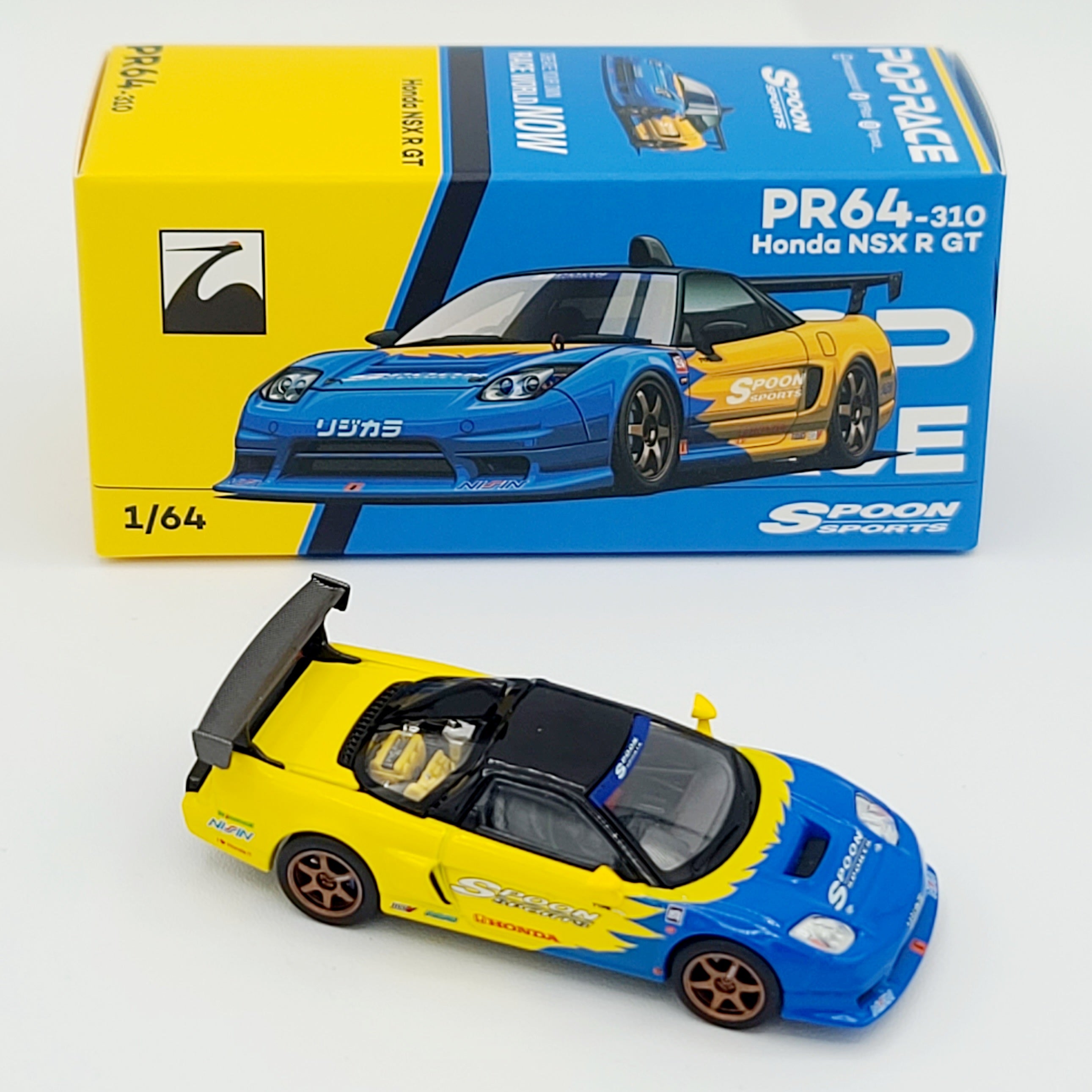 Pop Race Honda NSX R GT - 1:64, Spoon Racing (2026 Limited Edition)