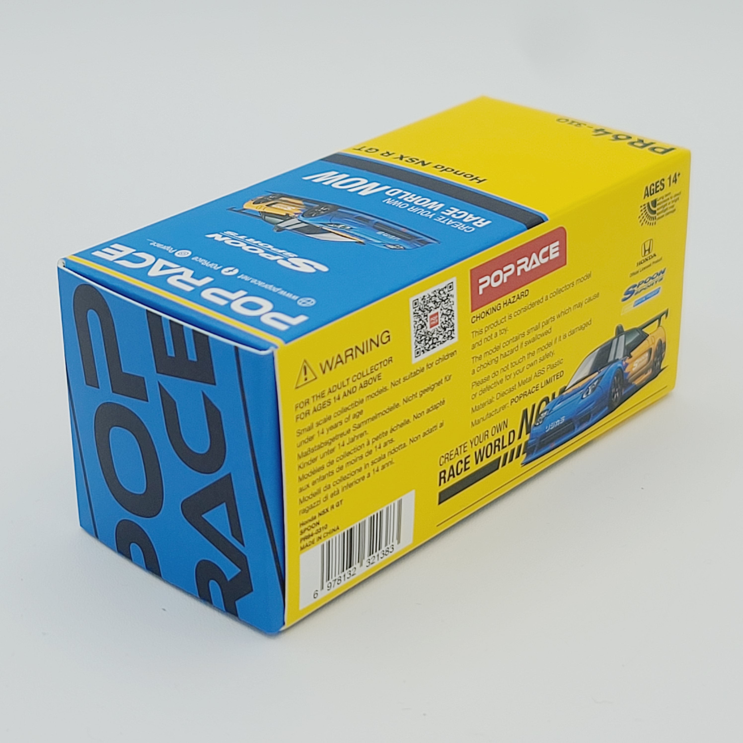 Pop Race Honda NSX R GT - 1:64, Spoon Racing (2026 Limited Edition)