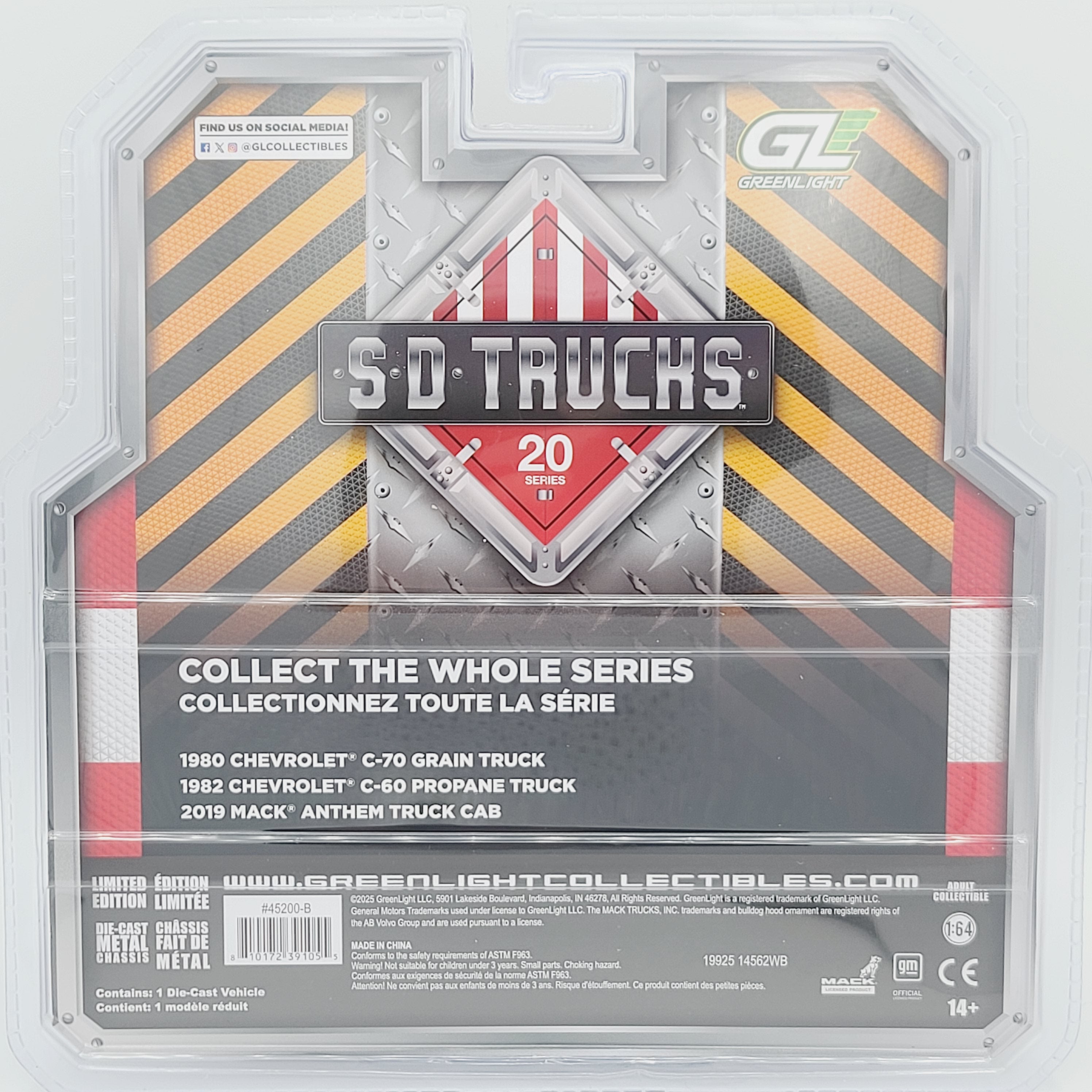 GreenLight '82 Chevrolet C-60 Propane Truck - 1:64 (2026 S.D. Trucks Series 20)