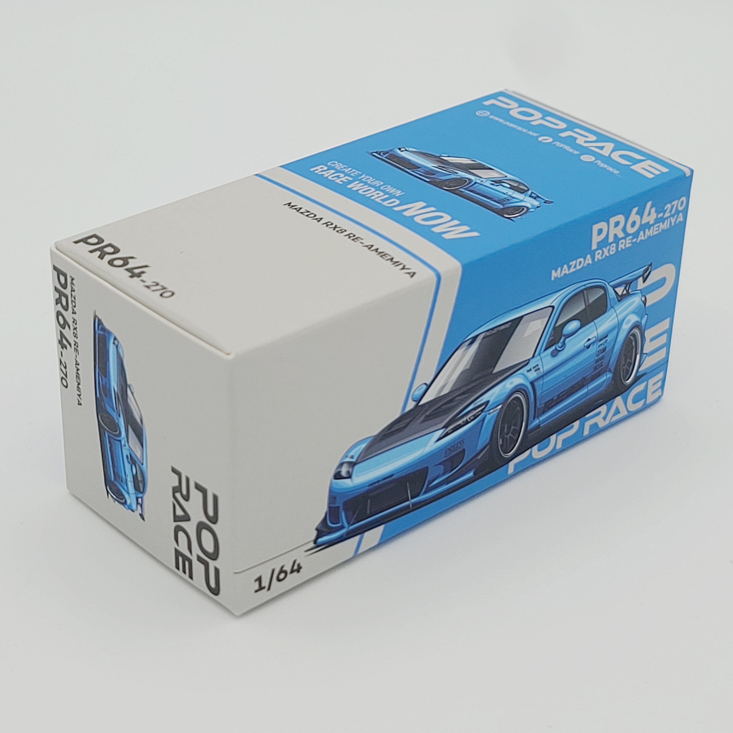 Pop Race Mazda RX-8 Re-Amemiya - 1:64 (2026 Limited Edition)