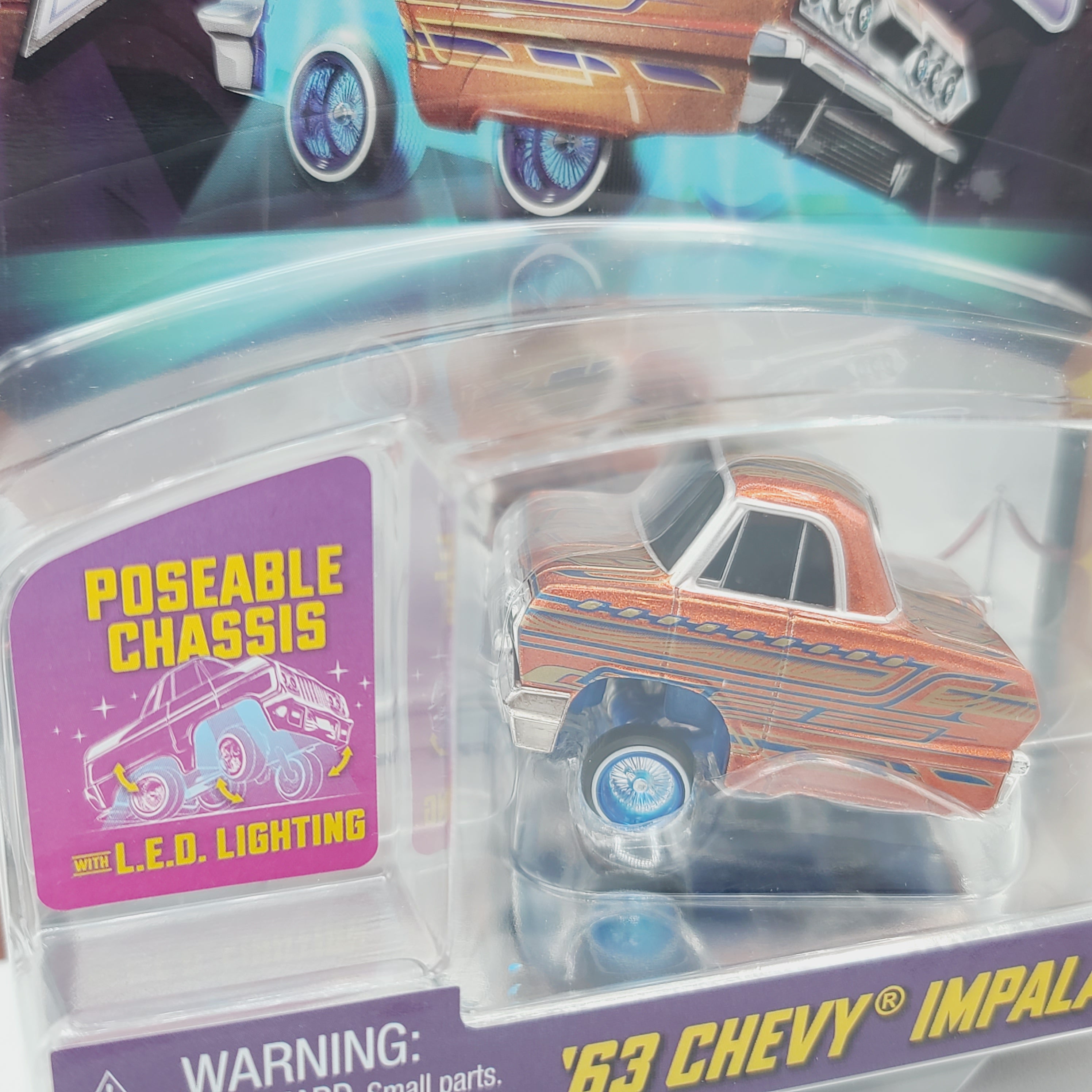 MGA Car Tuned '63 Chevy Impala (2025 Lowriders Show Glow Series 1)