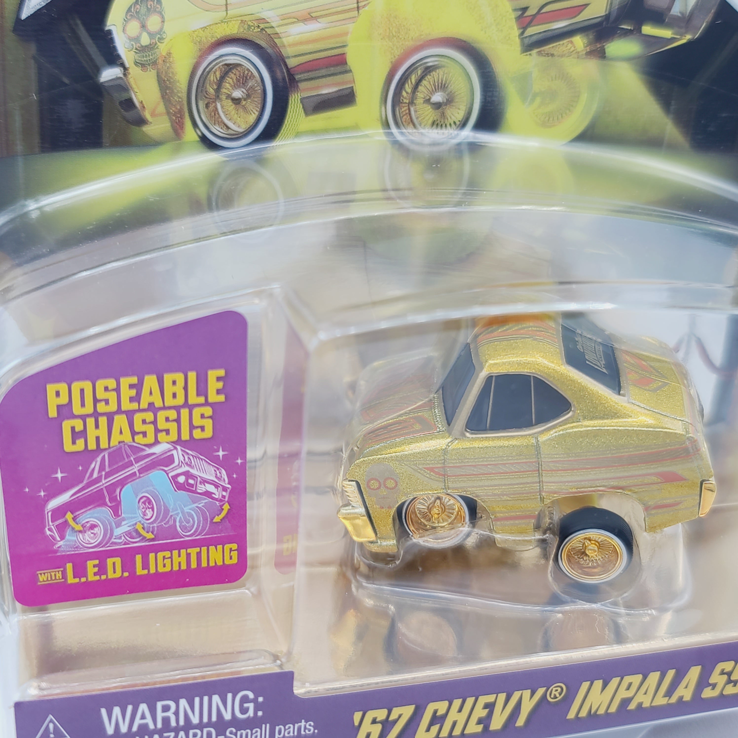 MGA Car Tuned '67 Chevy Impala SS (2025 Lowriders Show Glow Series 1)