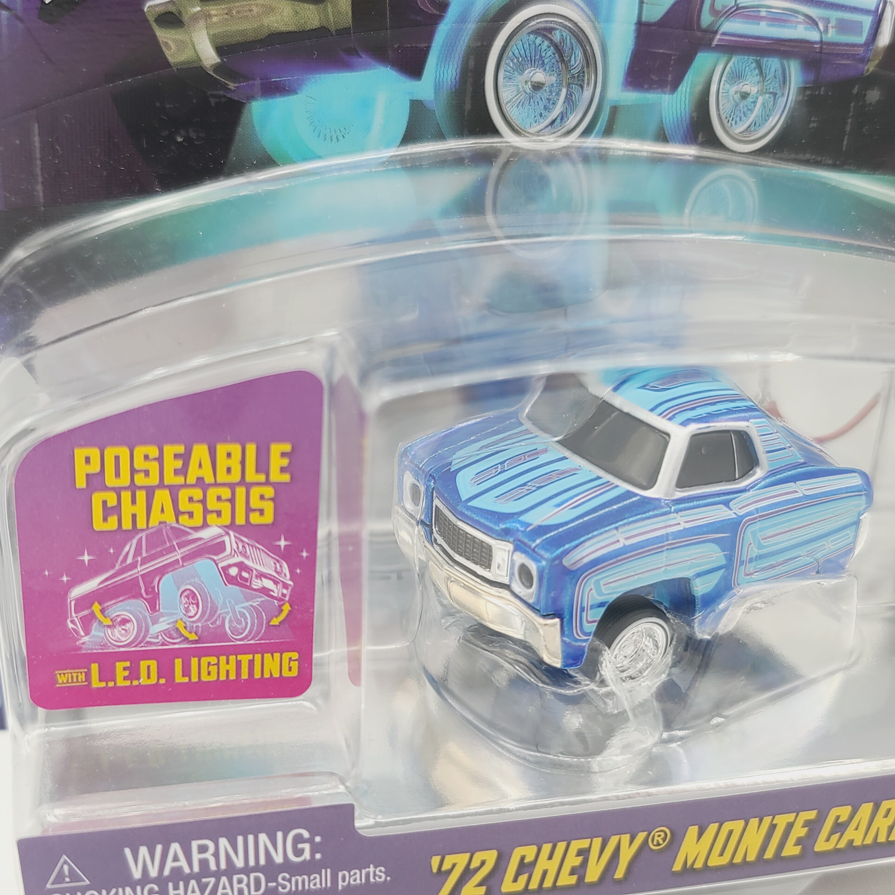 MGA Car Tuned '72 Chevy Monte Carlo (2025 Lowriders Show Glow Series 1