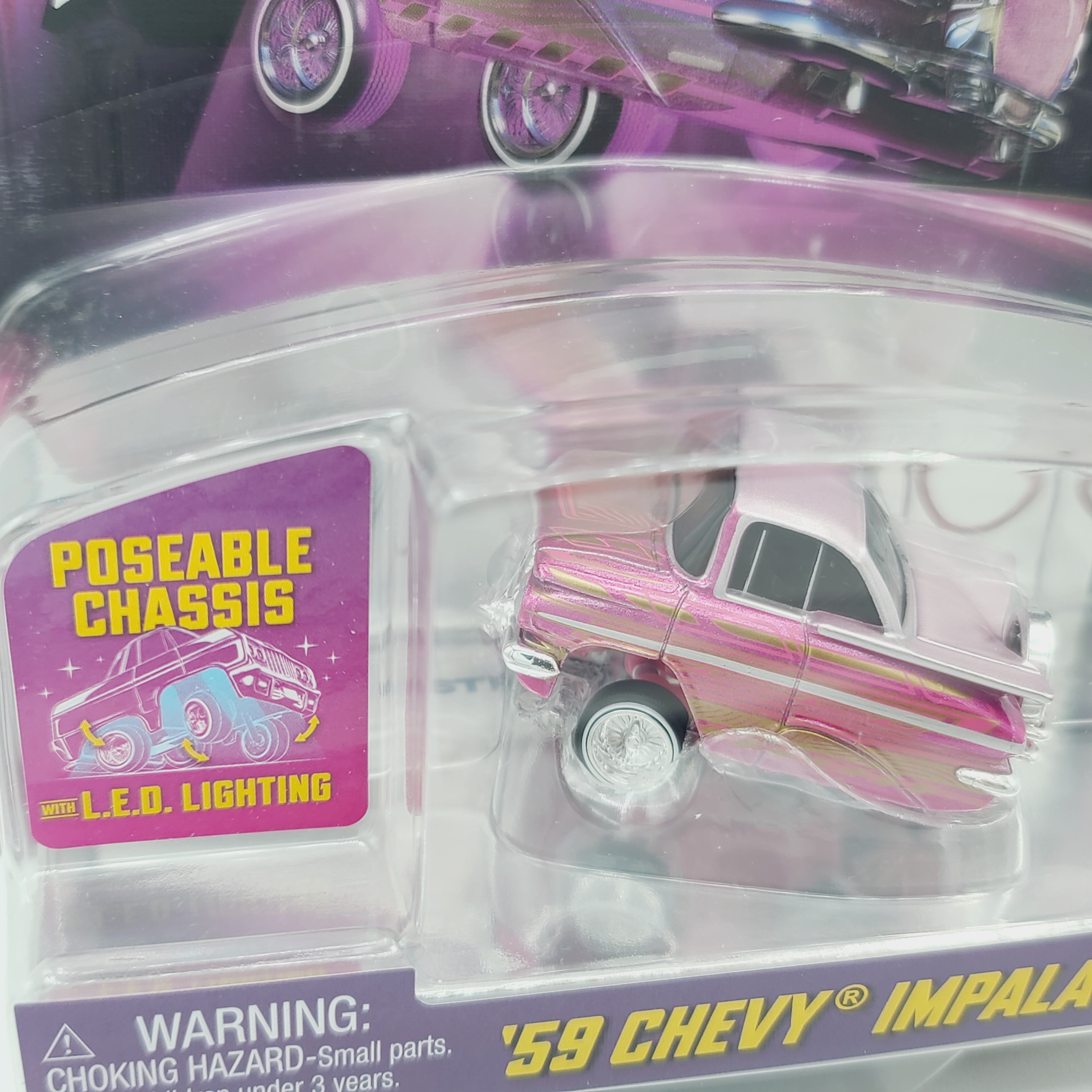 MGA Car Tuned '59 Chevy Impala (2025 Lowriders Show Glow Series 1)