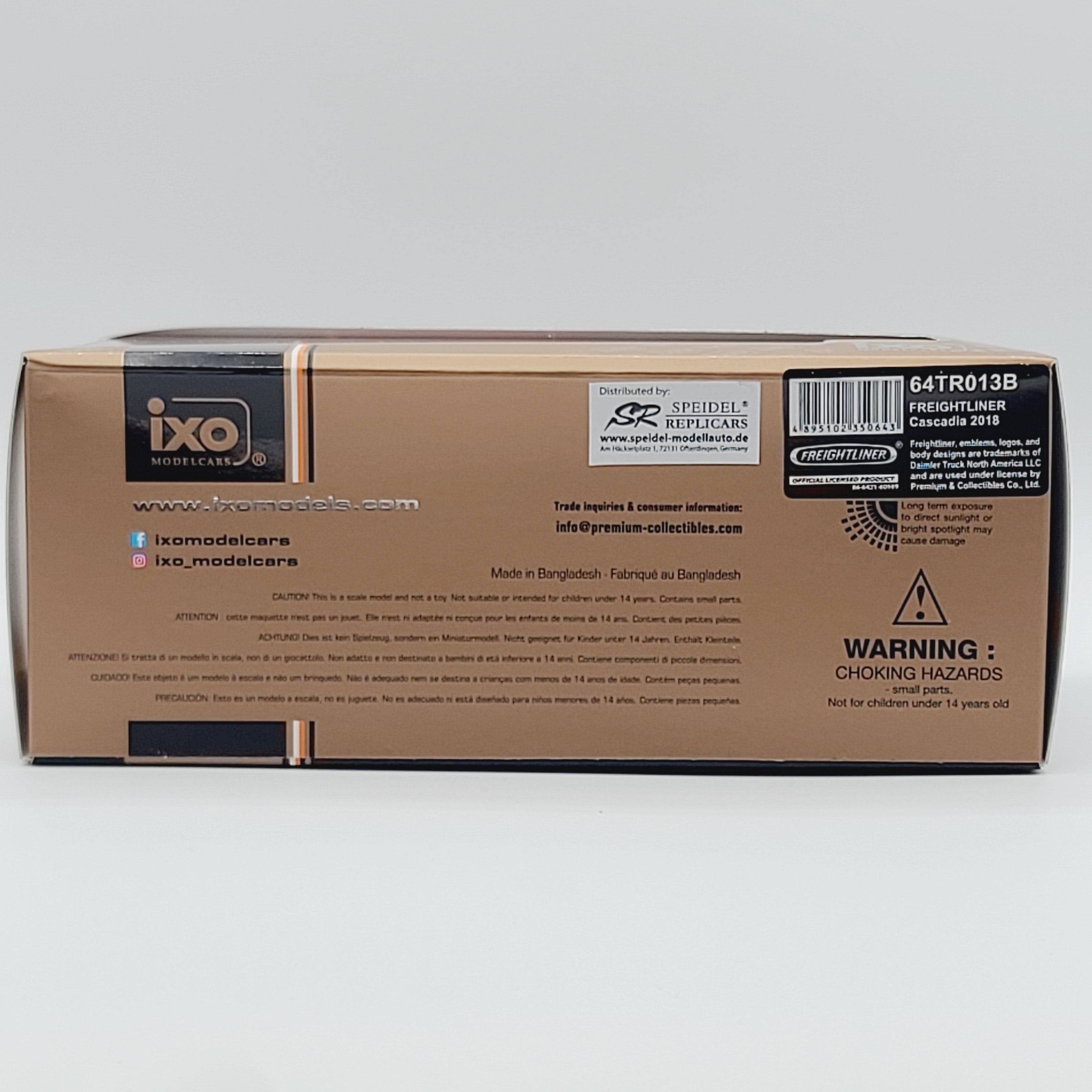 iXO Model Cars '18 Freightliner Cascadia Semi Truck Cab - 1:64, Red (2026)