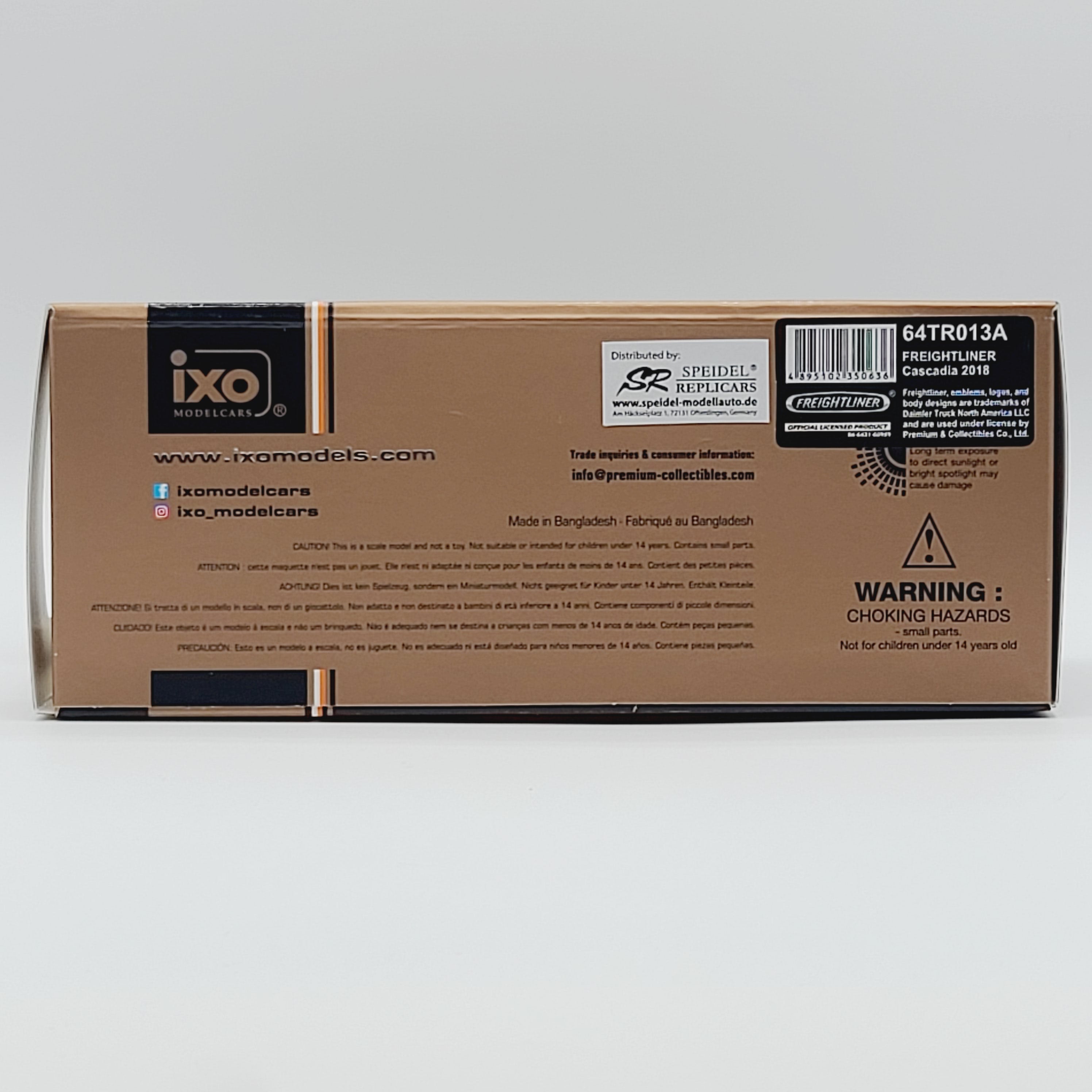 iXO Model Cars '18 Freightliner Cascadia Semi Truck Cab - 1:64, White (2026)