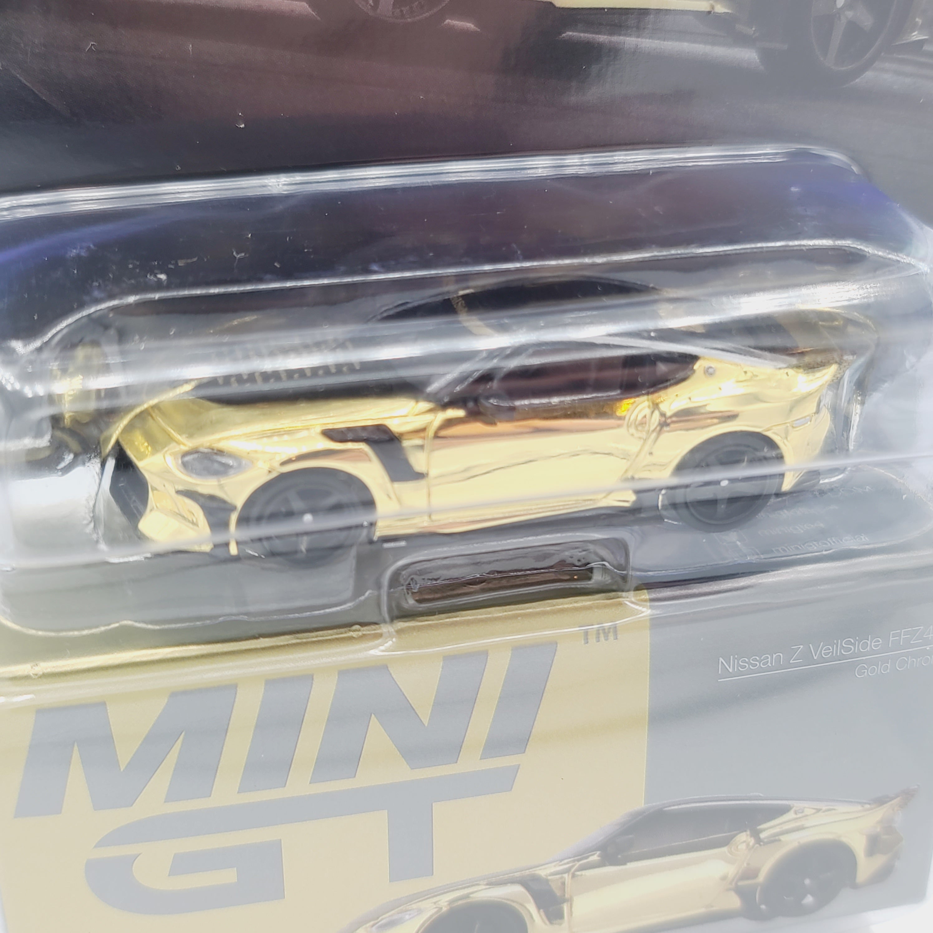 Mini GT Nissan Z VeilSide FFZ400 - 1:64, Gold Chrome (2025 Limited Edi