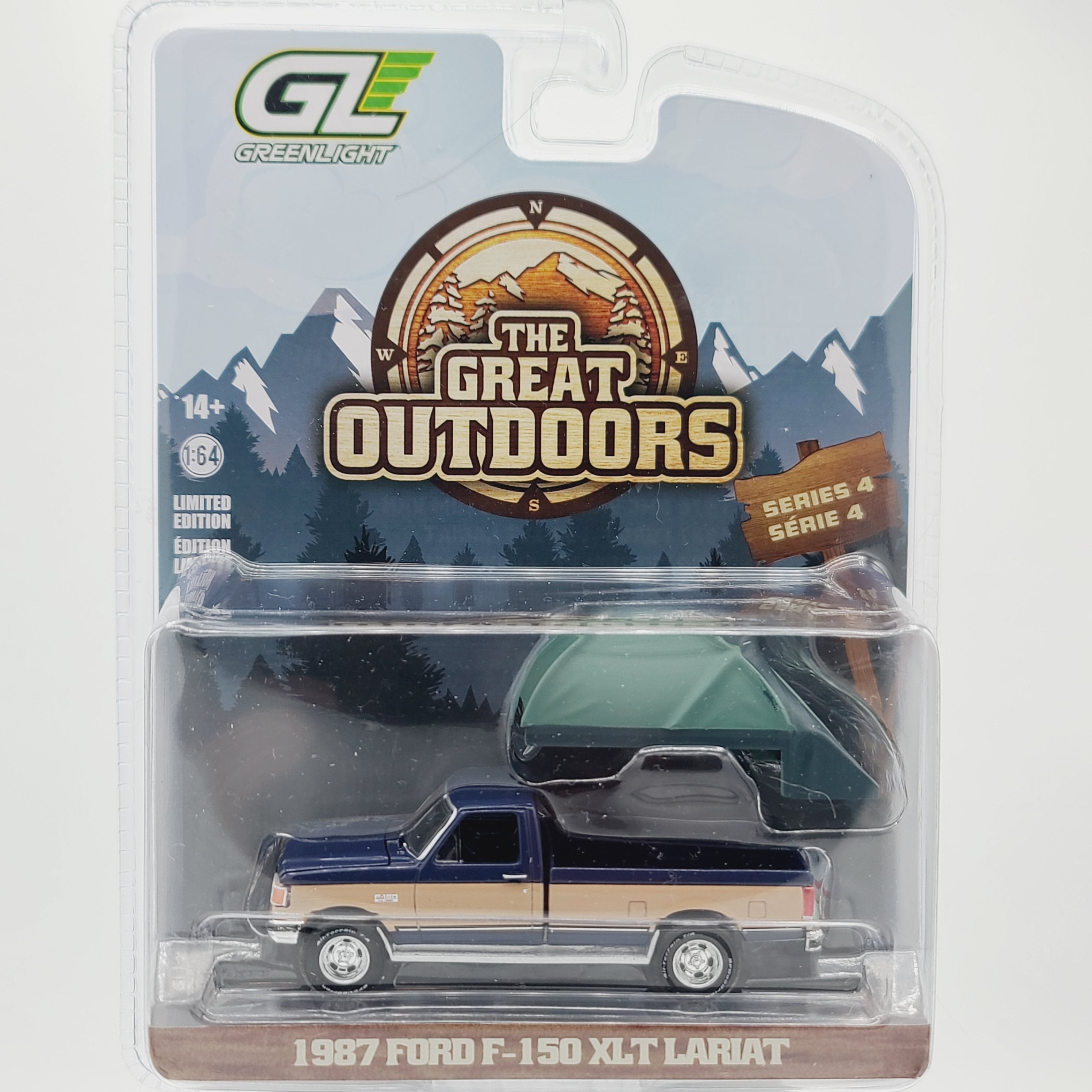 GreenLight '87 Ford F-150 XLT Lariat - 1:64 (2026 The Great Outdoors S