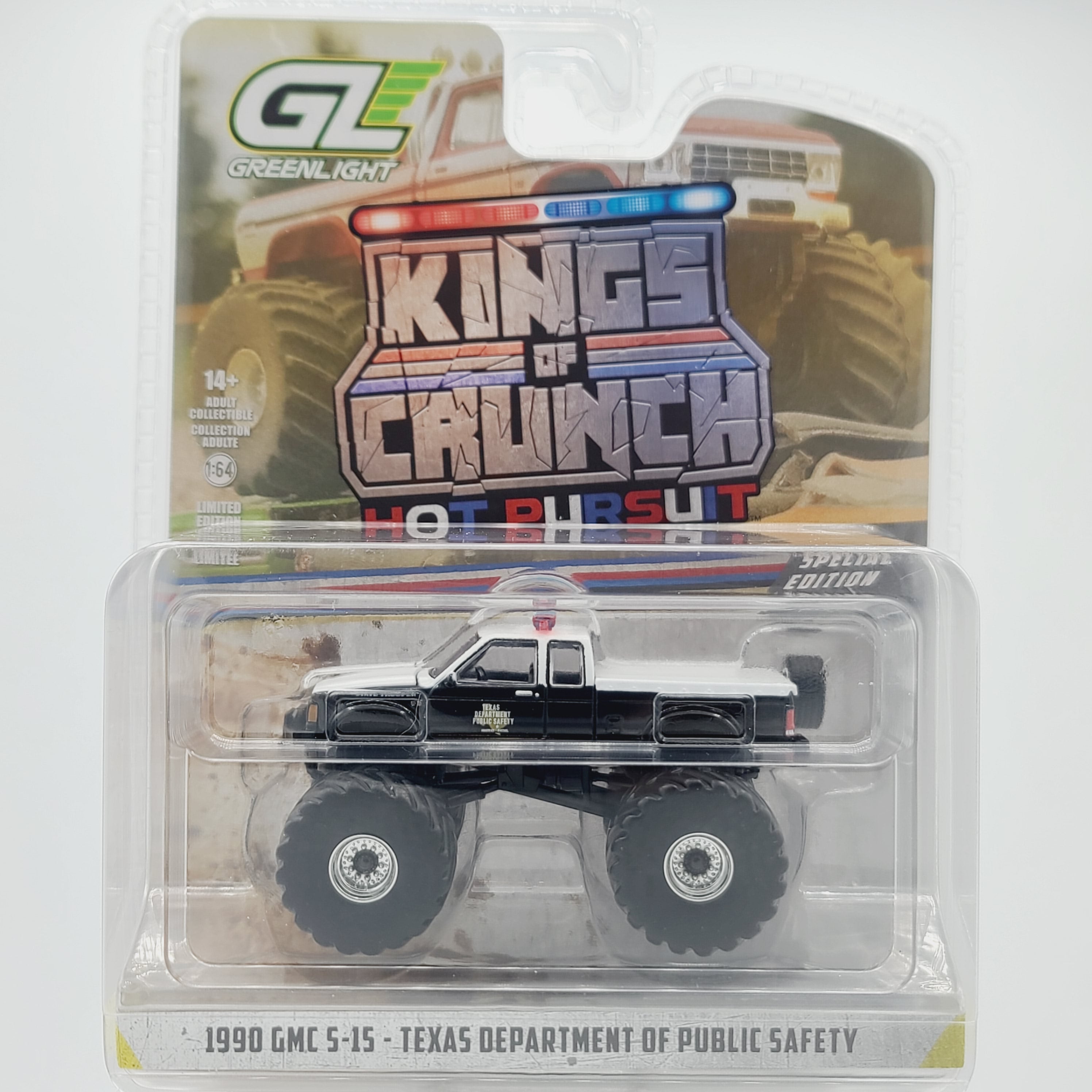 GreenLight - Kings of Crunch Special Edition Hot Pursuit - Complete Set of 6 - 1:64 scale