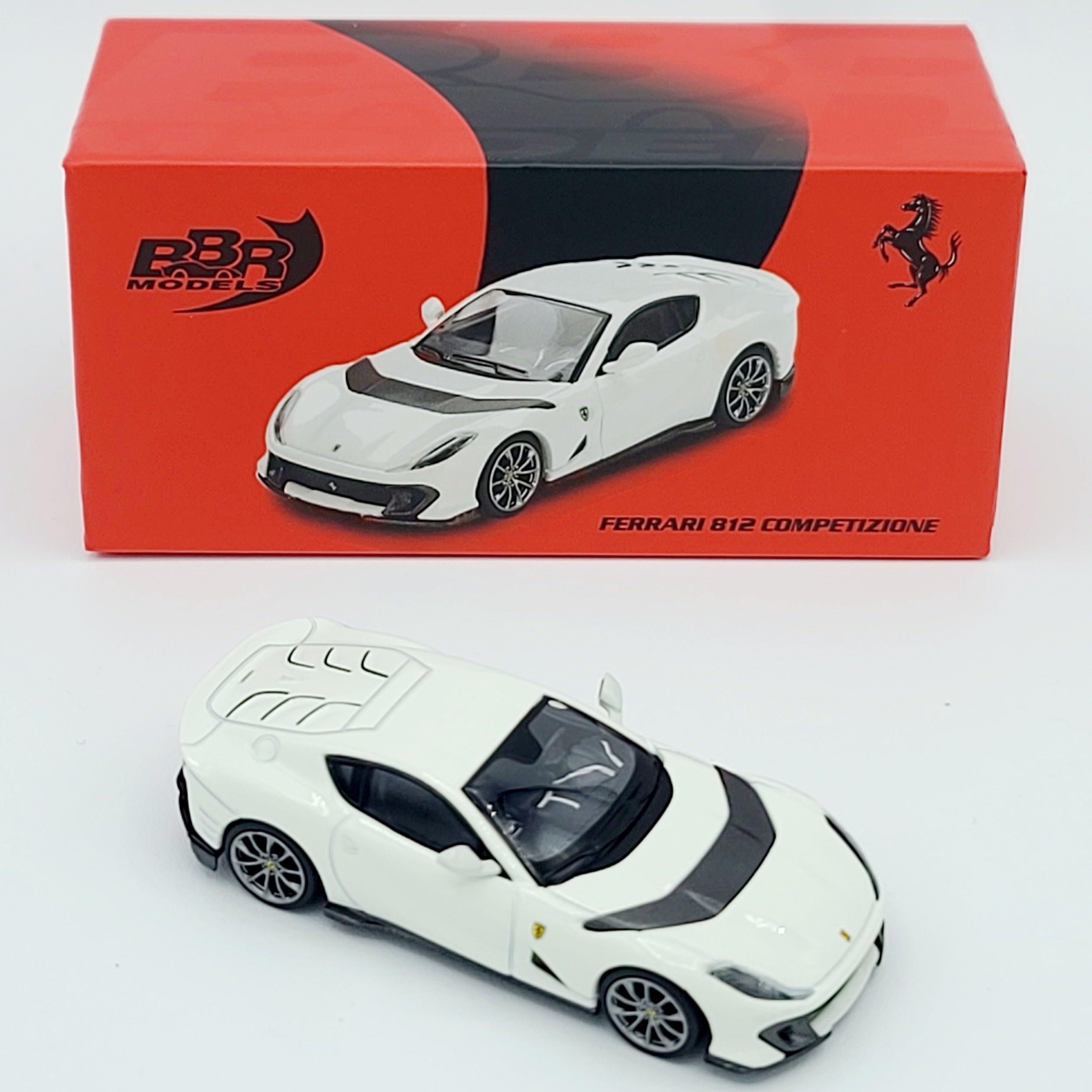 BBR Models Ferrari 812 Competizone - 1:64, White (2026 Limited Edition)