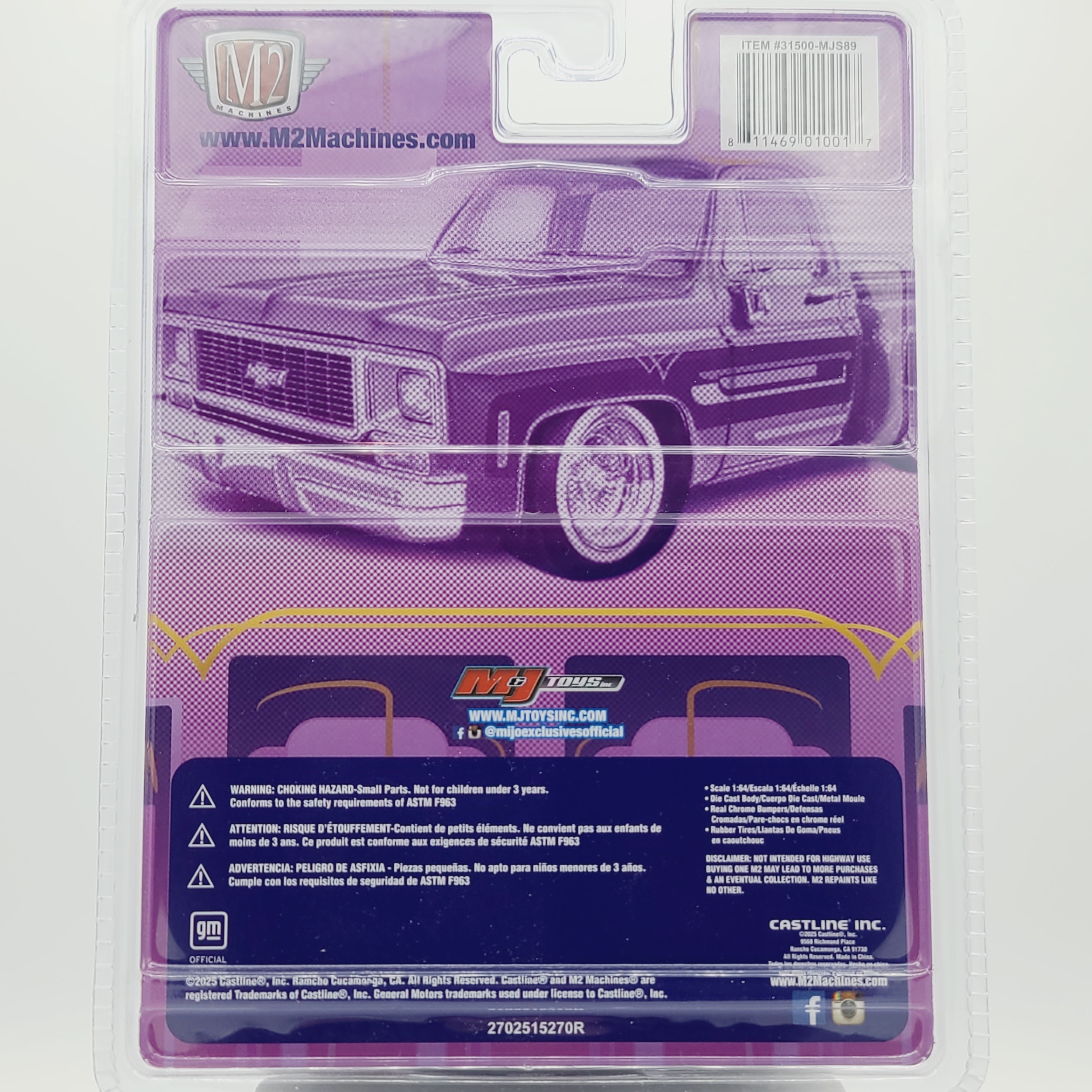 M2 Machines '78 Chevrolet Silverado Stepside - 1:64, Lowrider (2026 Mi