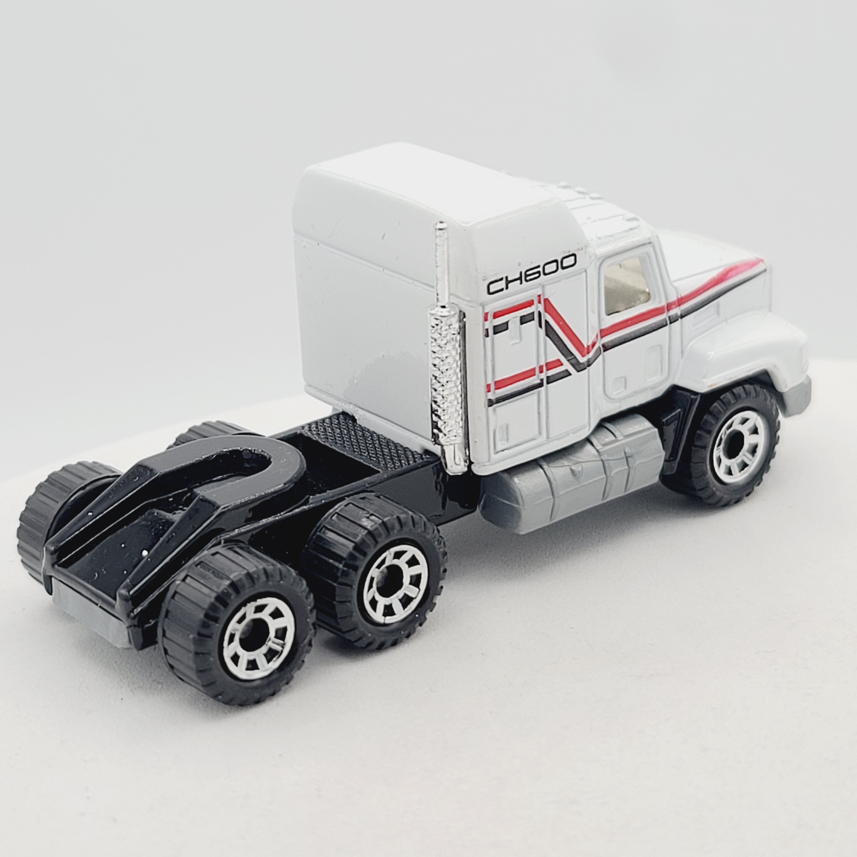 Matchbox Mack CH600 Semi Cab Truck (1990-1991 MBX Basic 1-75)