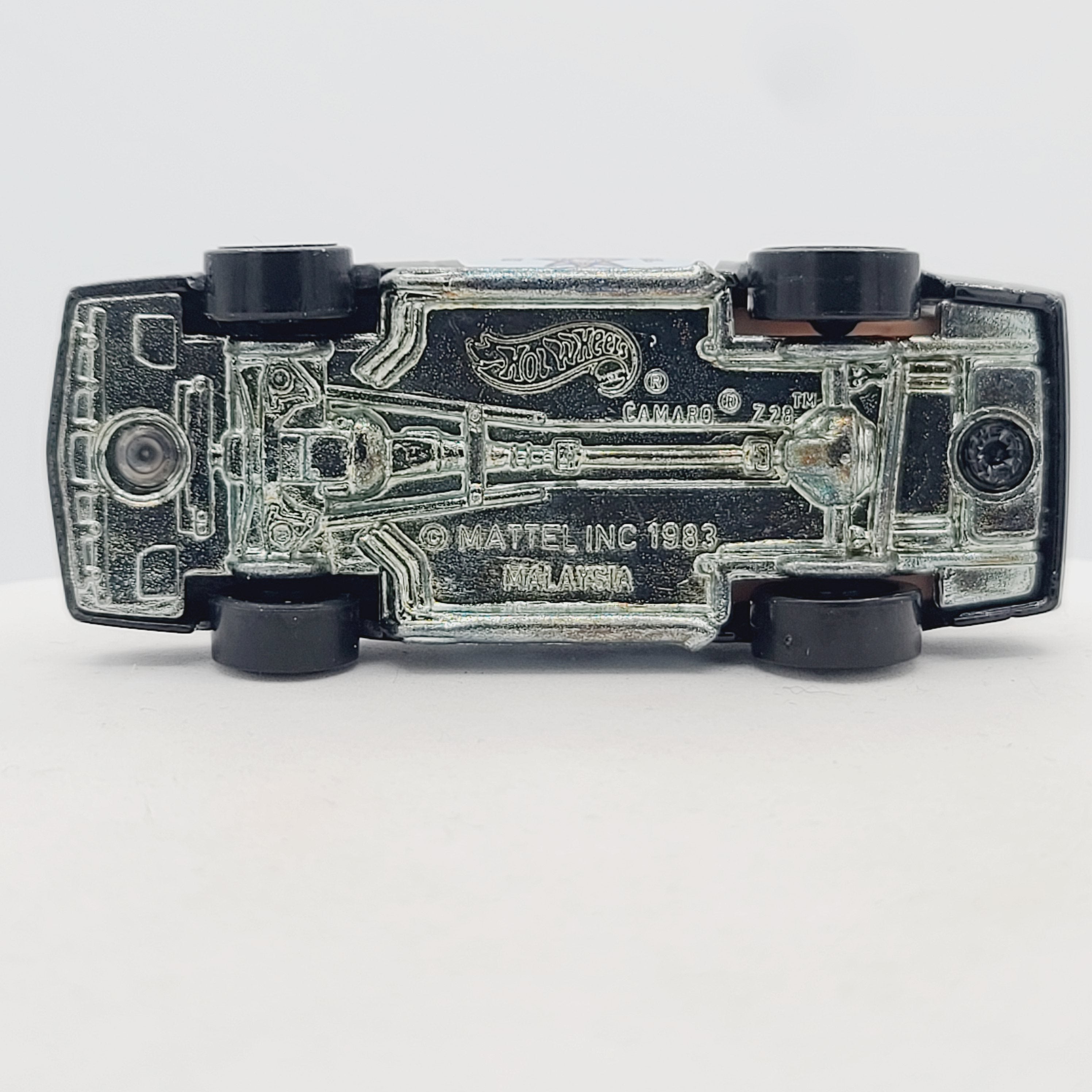 Hot Wheels Blown Camaro Z28 "Highway Patrol" Police Car - 5 Dot Wheels (1998 Multipack Exclusive)
