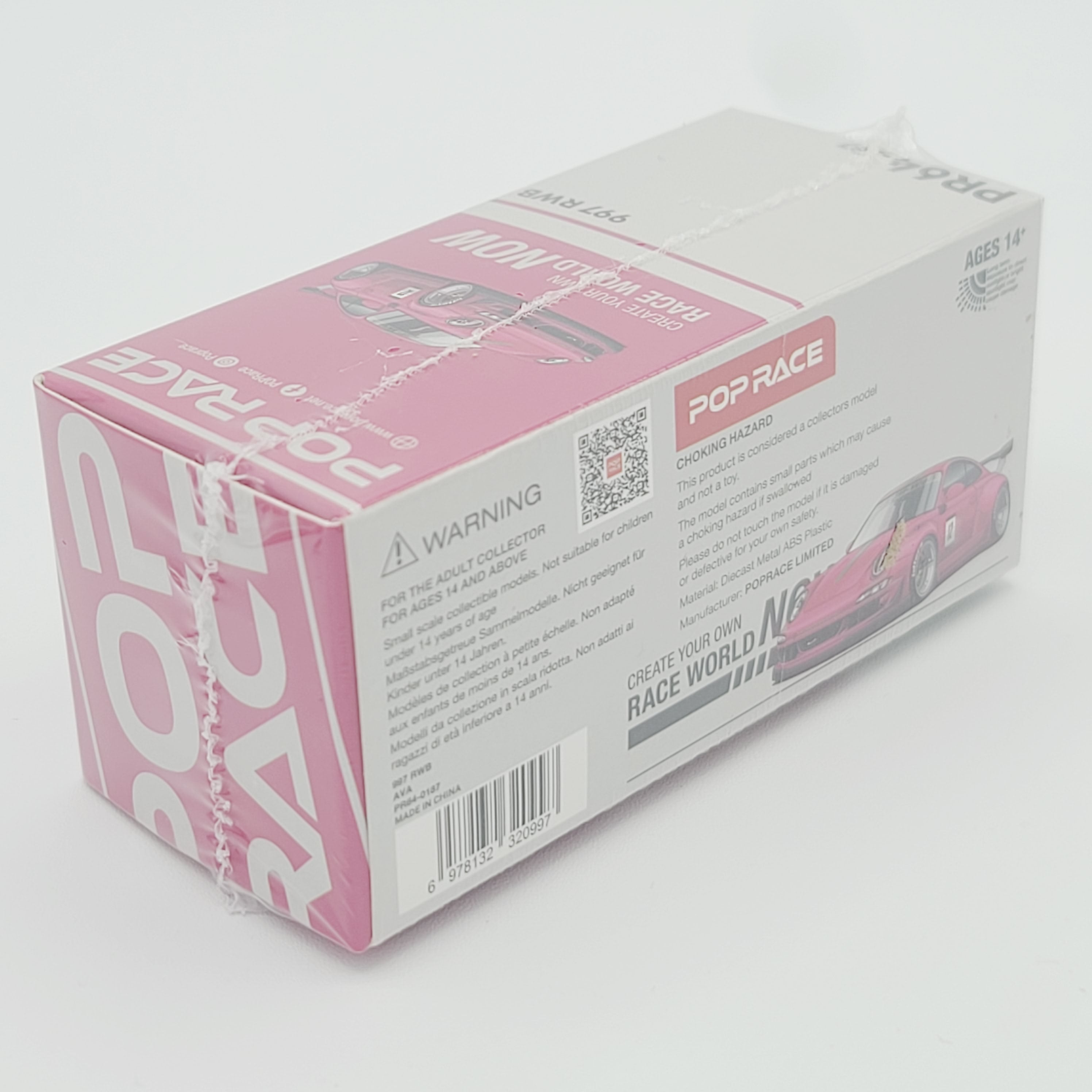 Pop Race Porsche 997 RWB "Hotel Ava" - 1:64 (2026 Limited Edition)