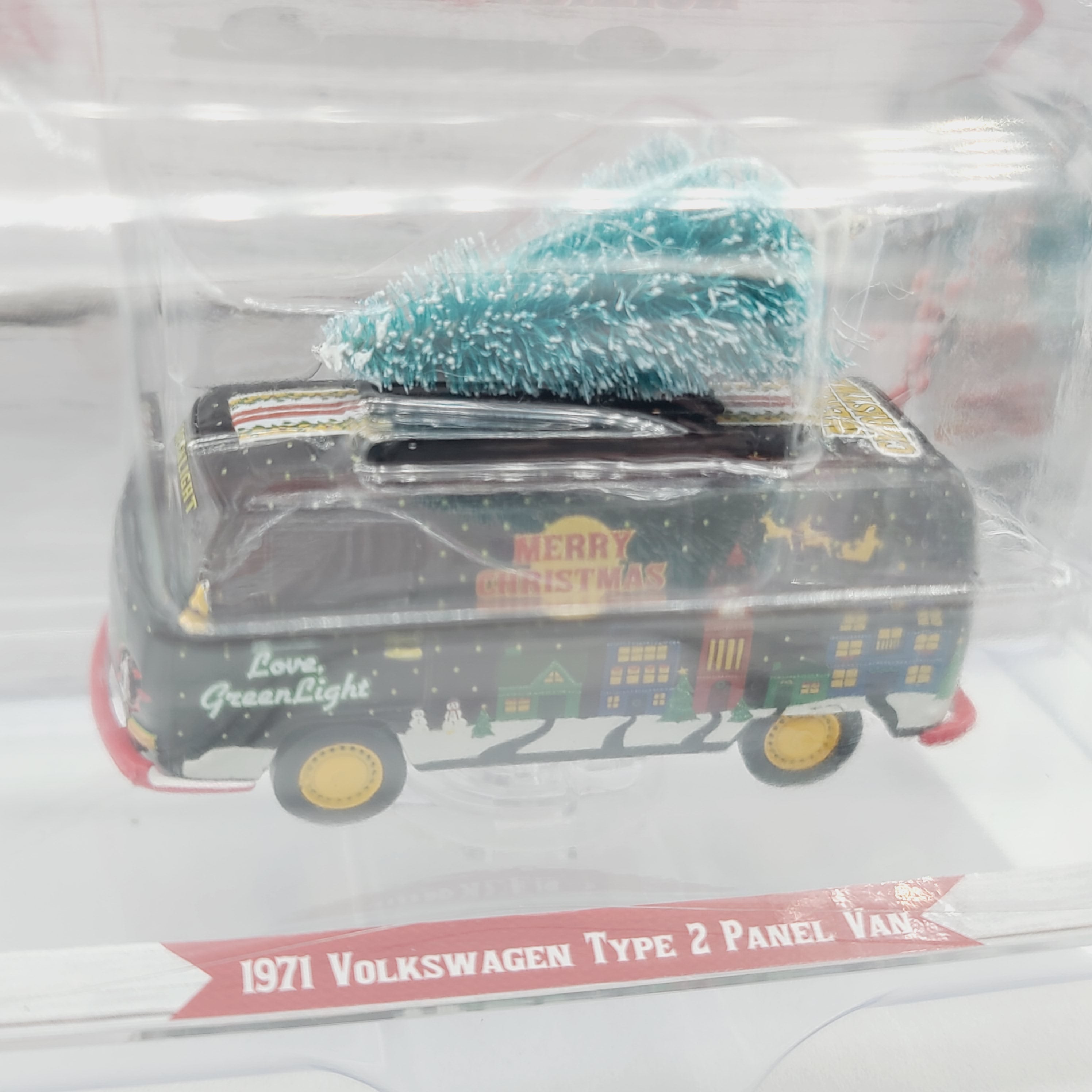 GreenLight '71 Volkswagen Type 2 Panel Van - 1:64 (2025 Christmas - Ho