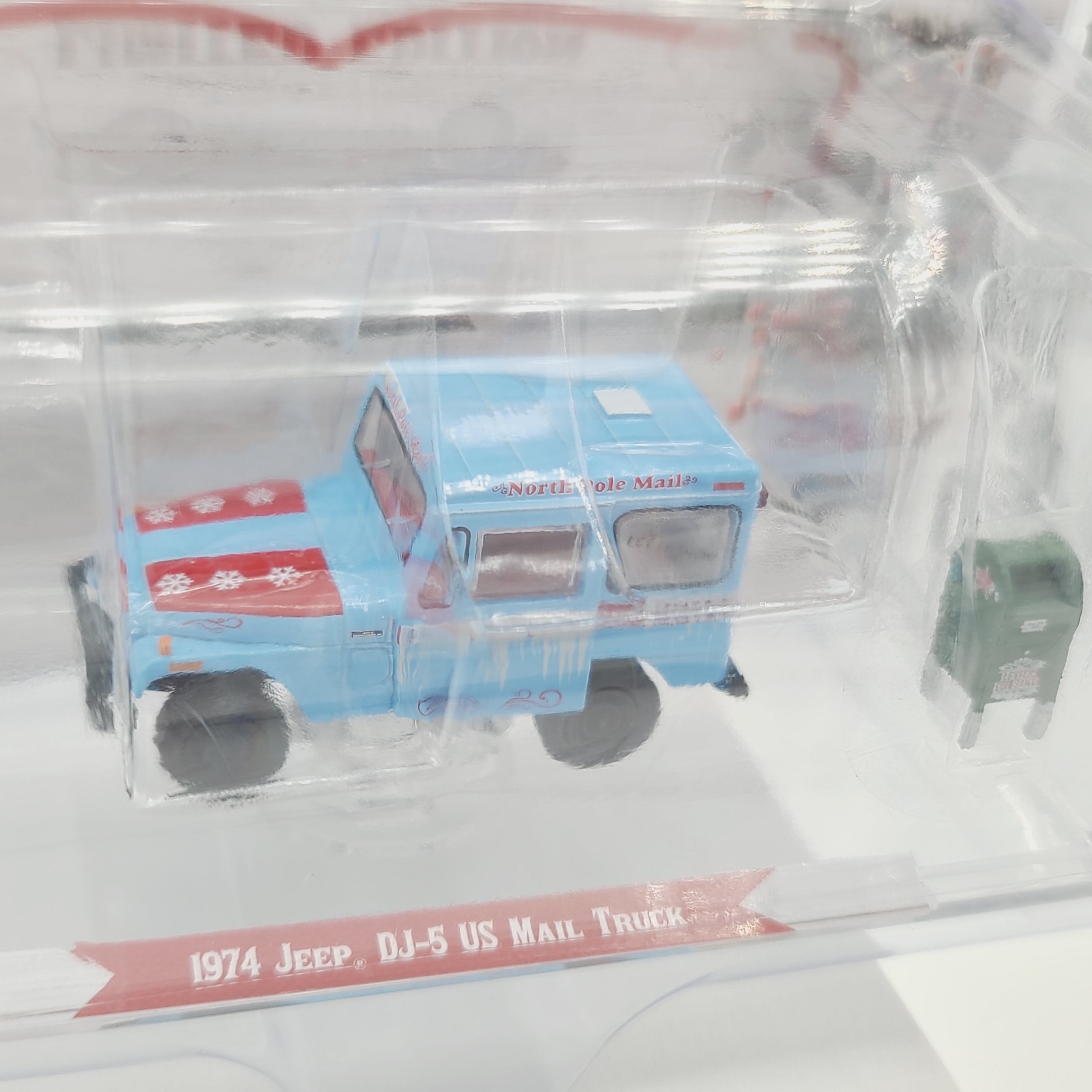 GreenLight '74 Jeep DJ-5 USPS Mail Truck - 1:64 (2025 Christmas - Hobb