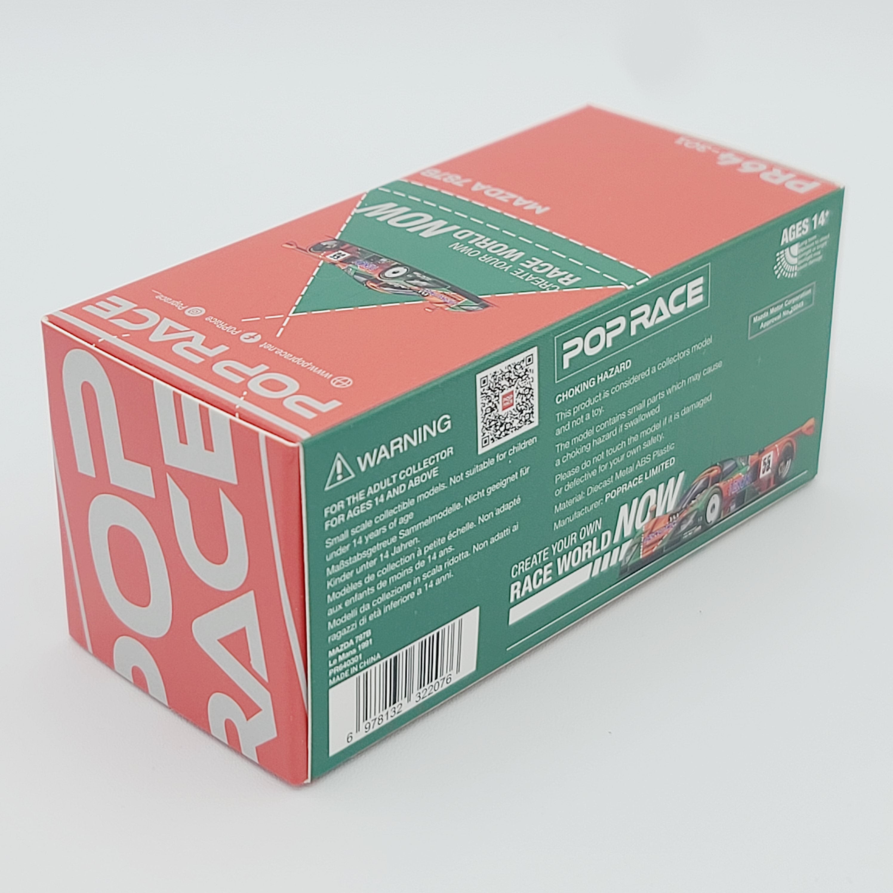 Pop Race Mazda 787B #55 Renown - 1:64, 1991 Le Mans (2026 Limited Edition)