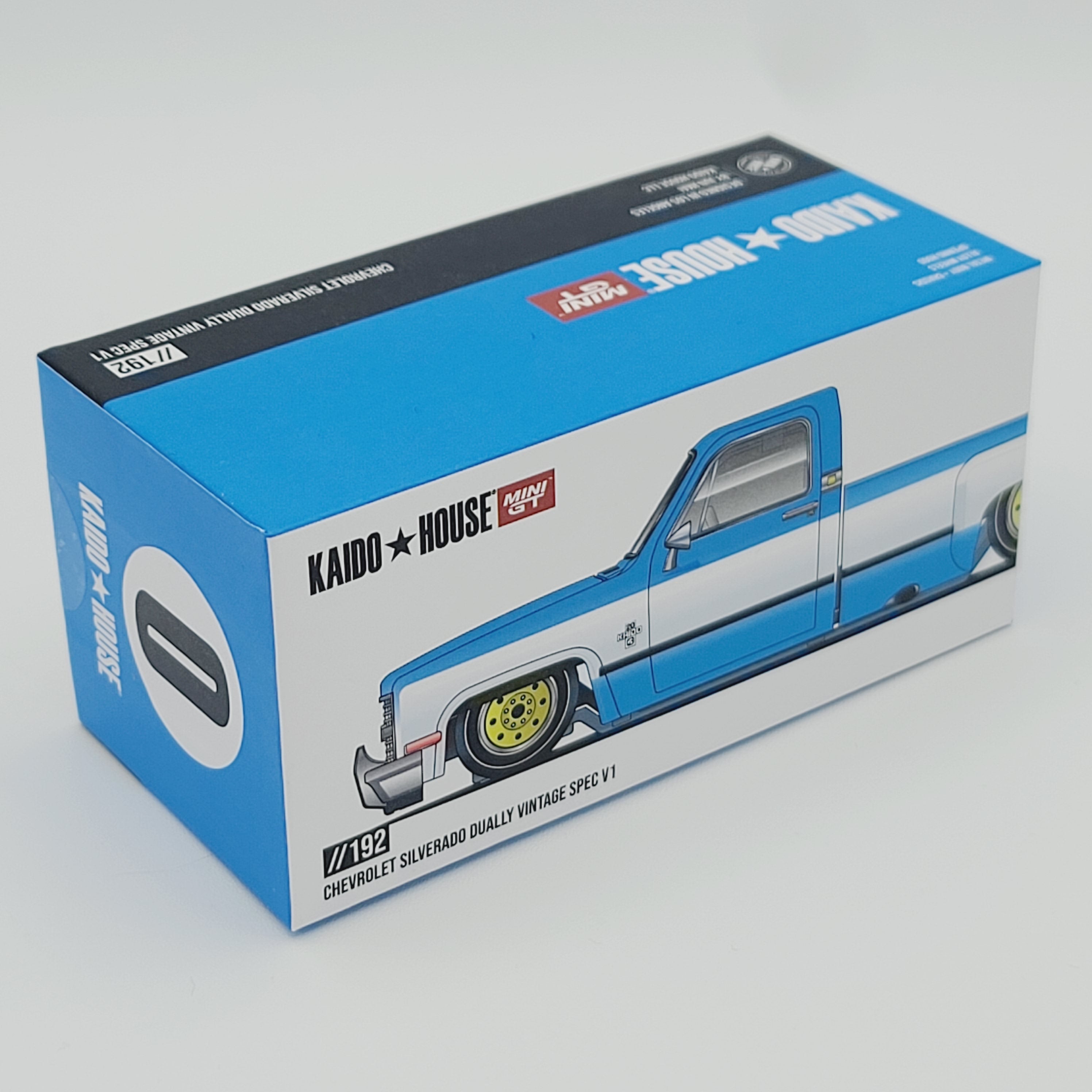 Kaido House x Mini GT Chevrolet Silverado Dually Kaido Vintage Spec V1