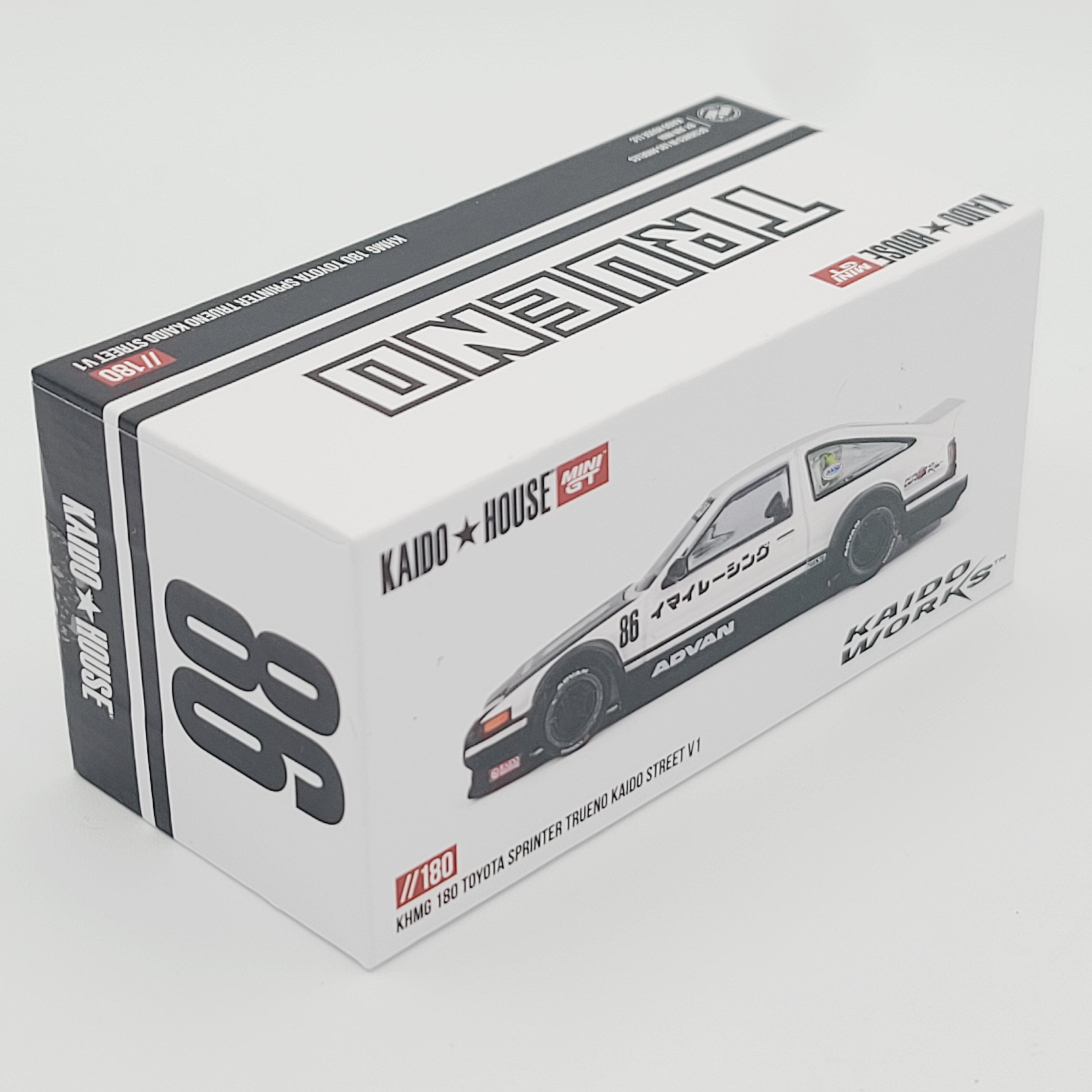 Kaido House x Mini GT - CHASE - Toyota AE86 Sprinter Trueno Kaido Street V1 - 1:64 (2026 Limited Edition)
