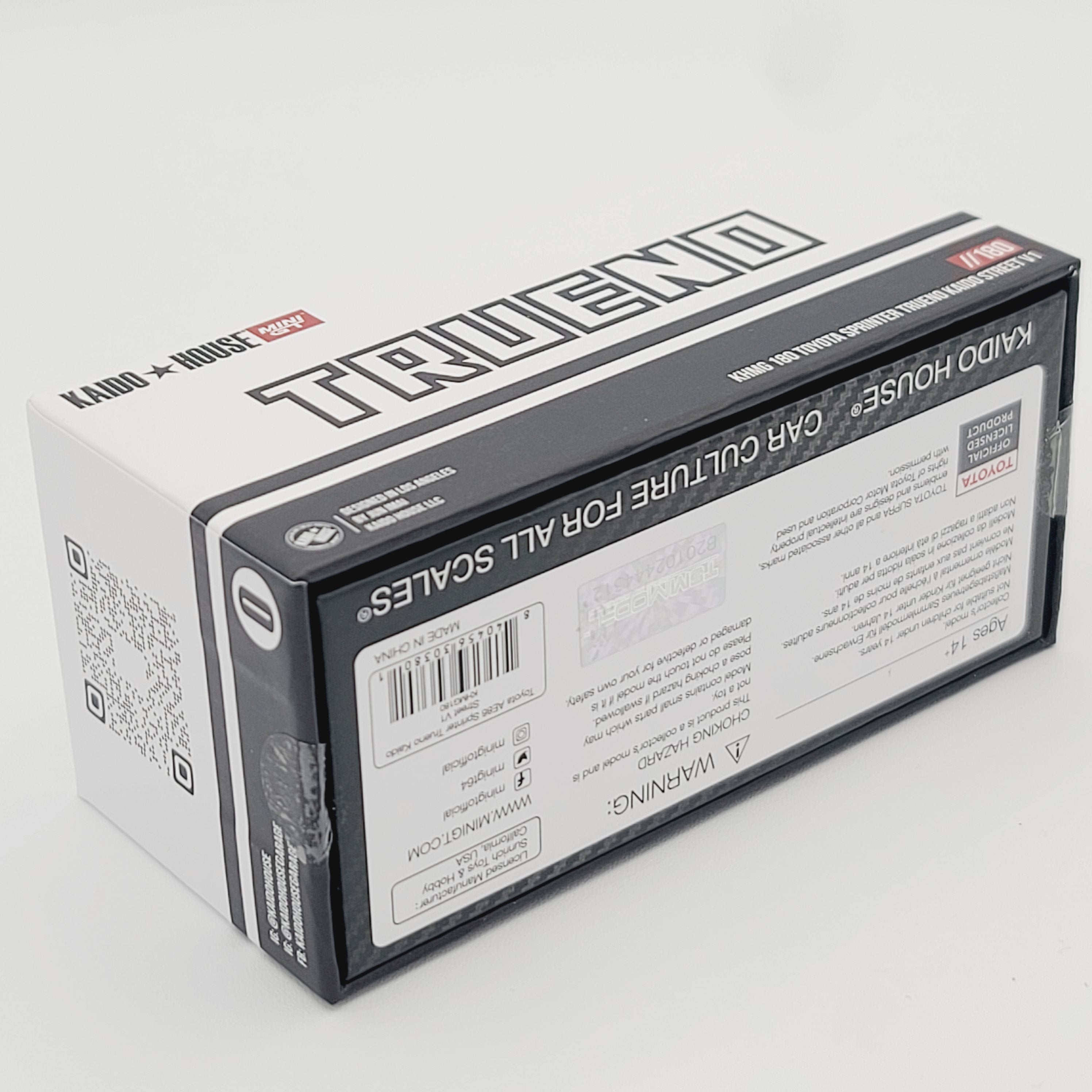 Kaido House x Mini GT - CHASE - Toyota AE86 Sprinter Trueno Kaido Street V1 - 1:64 (2026 Limited Edition)