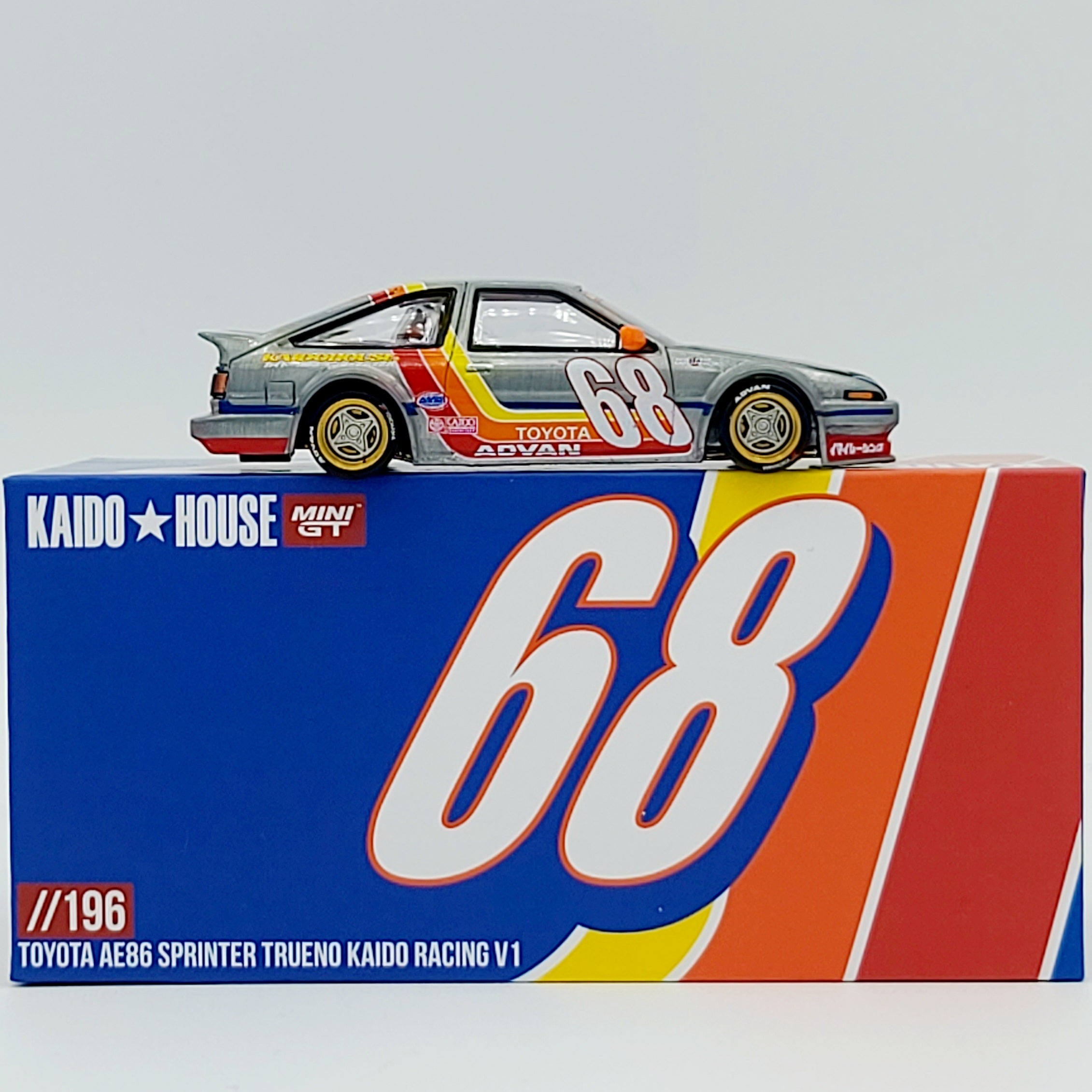 Kaido House x Mini GT - CHASE - Toyota AE86 Sprinter Trueno Kaido Racing V1 - 1:64 (2026 Limited Edition)