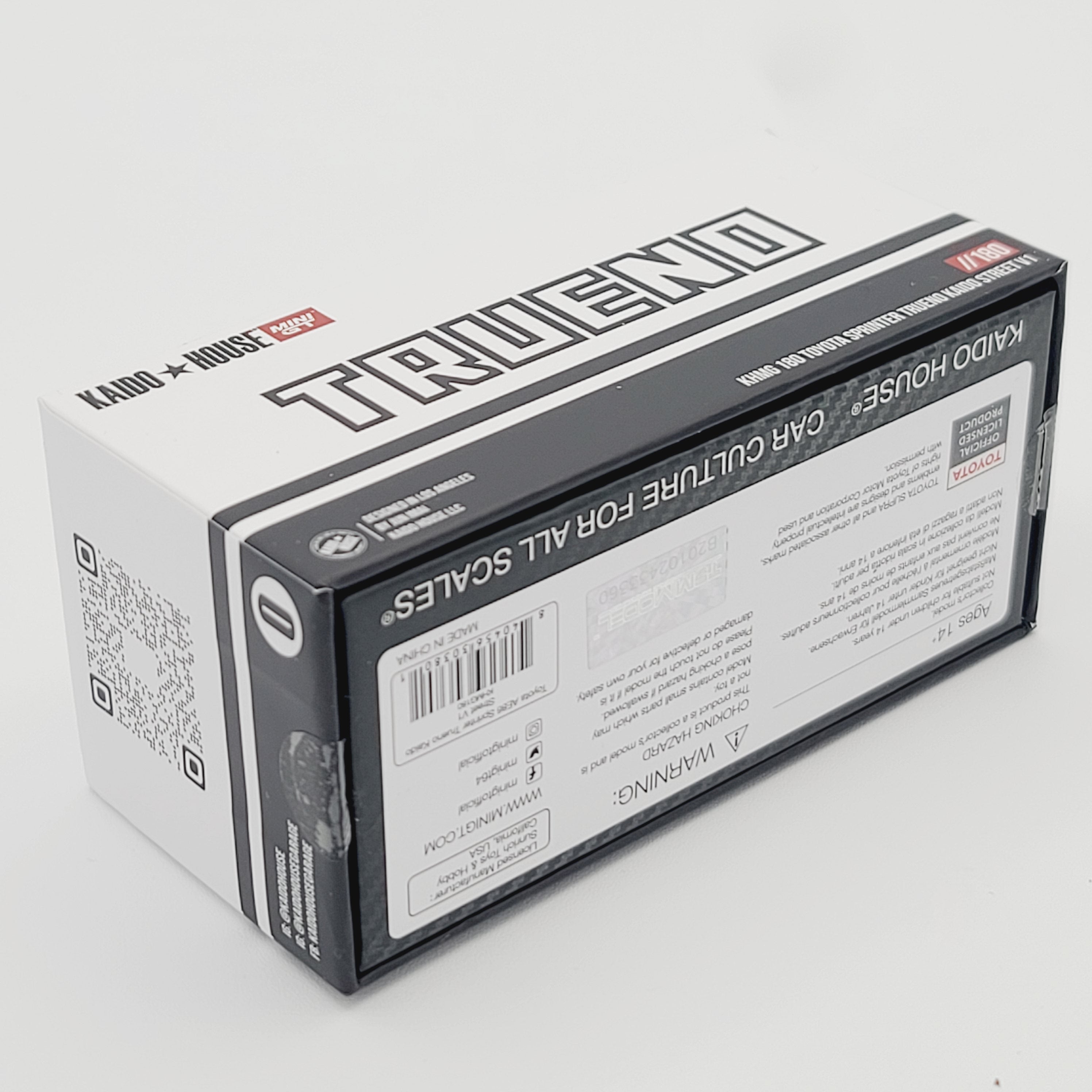 Kaido House x Mini GT Toyota AE86 Sprinter Trueno Kaido Street V1 - 1:64 (2026 Limited Edition)