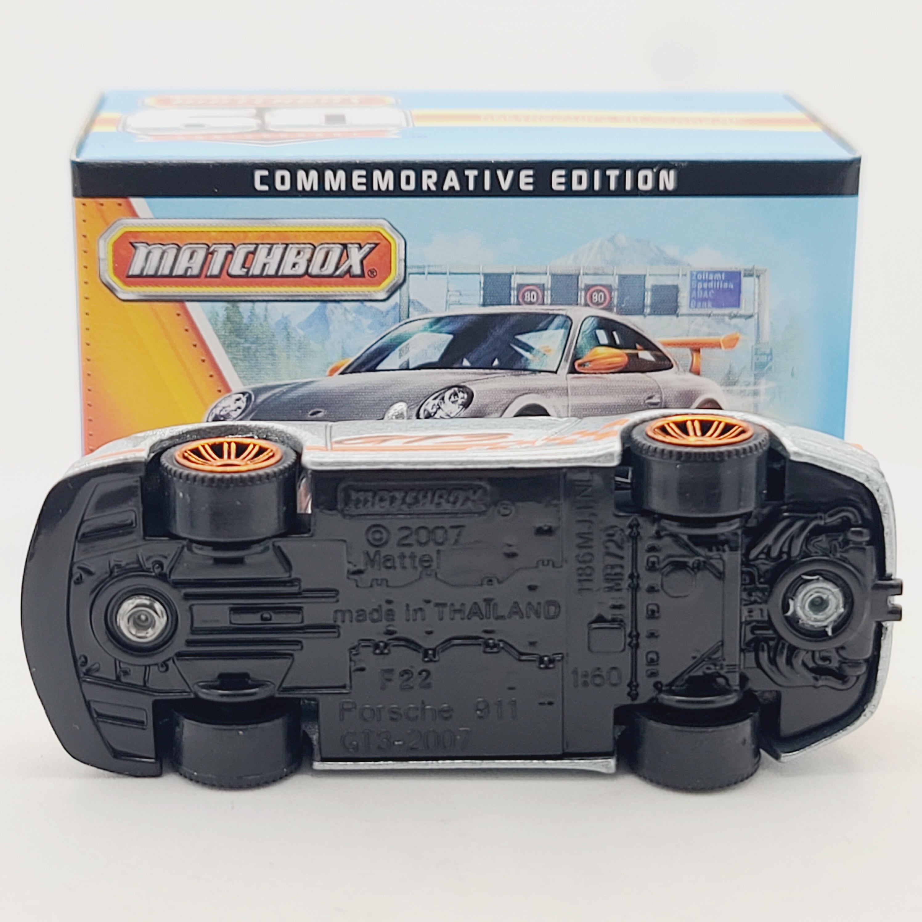 Matchbox '07 Porsche 911 GT3 (2013 60th Anniversary Edition)