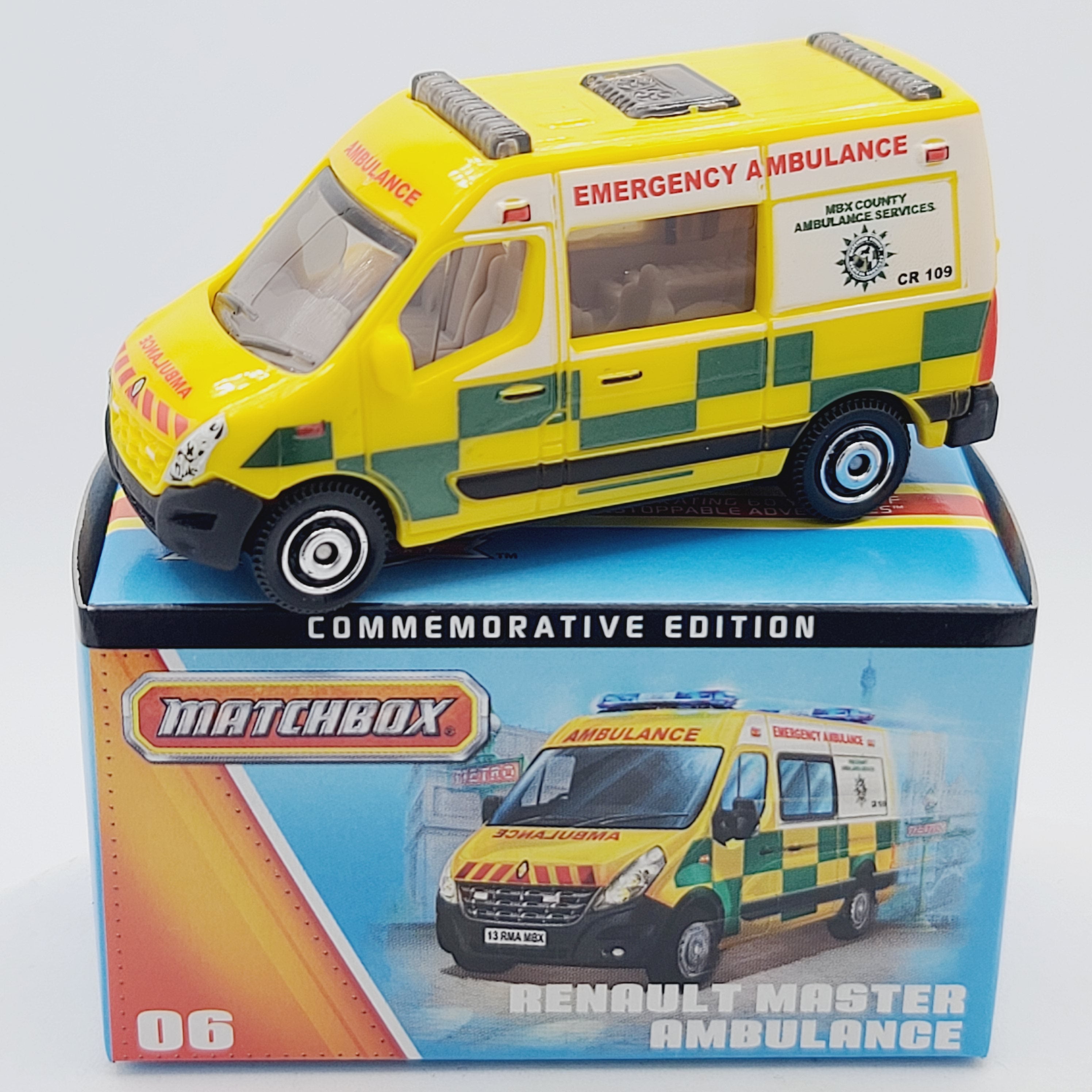 Matchbox Renault Master Ambulance (2013 60th Anniversary Edition)