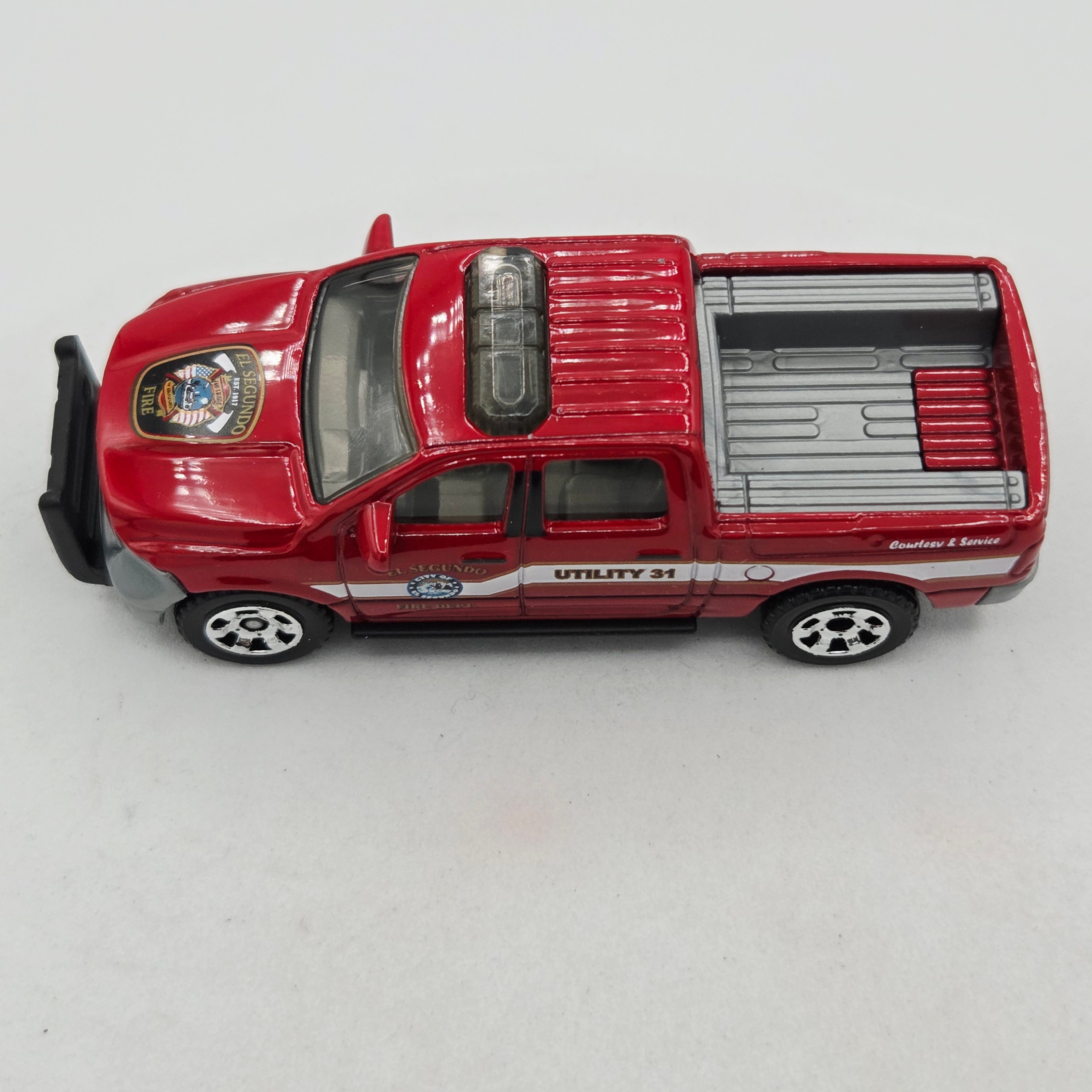 Matchbox '15 Ram 1500 Truck "El Segundo Fire" (2017 MBX Basic - Heroic Rescue)