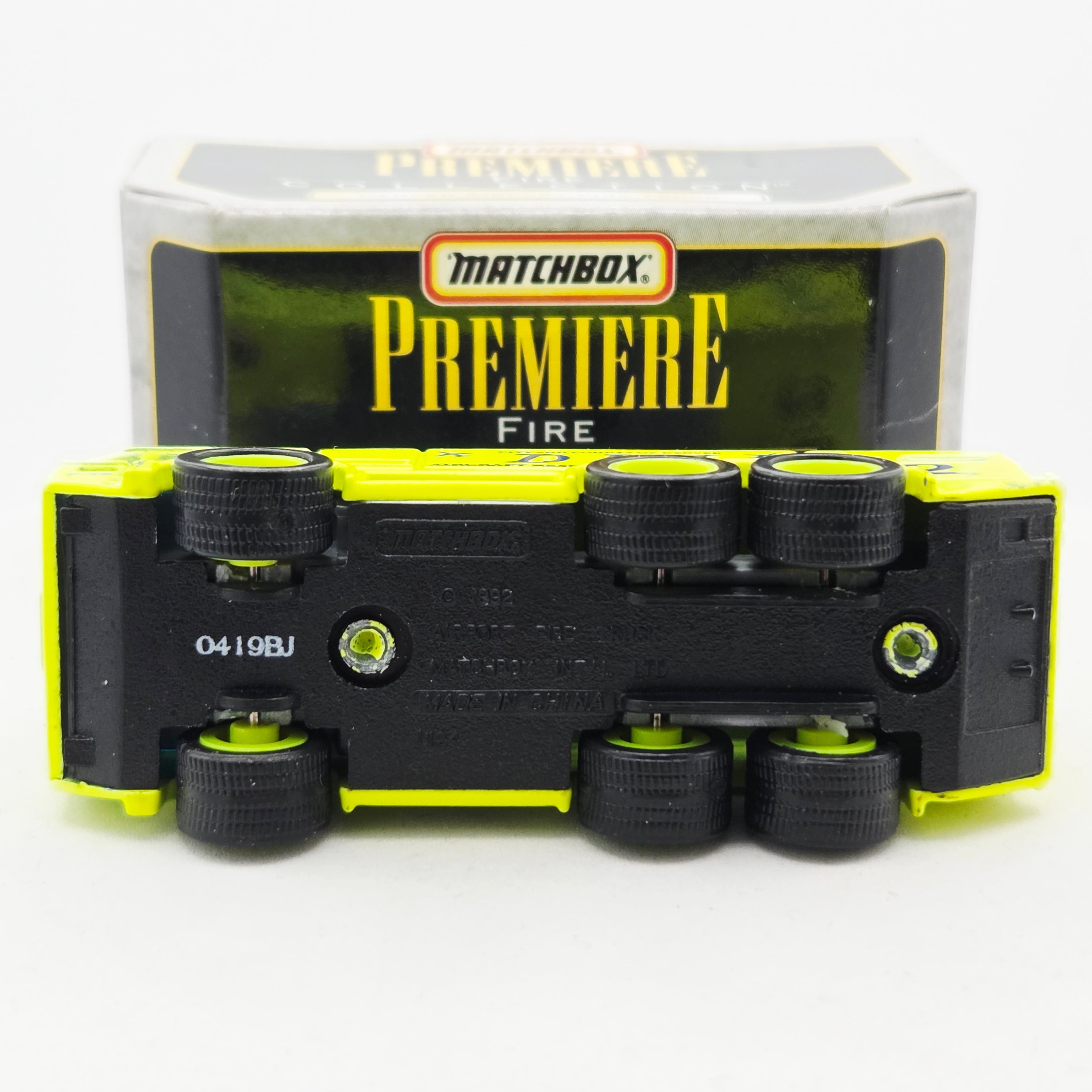 Matchbox Airport Fire Truck "Denver International" (1999 MBX Premiere Collection - Fire)