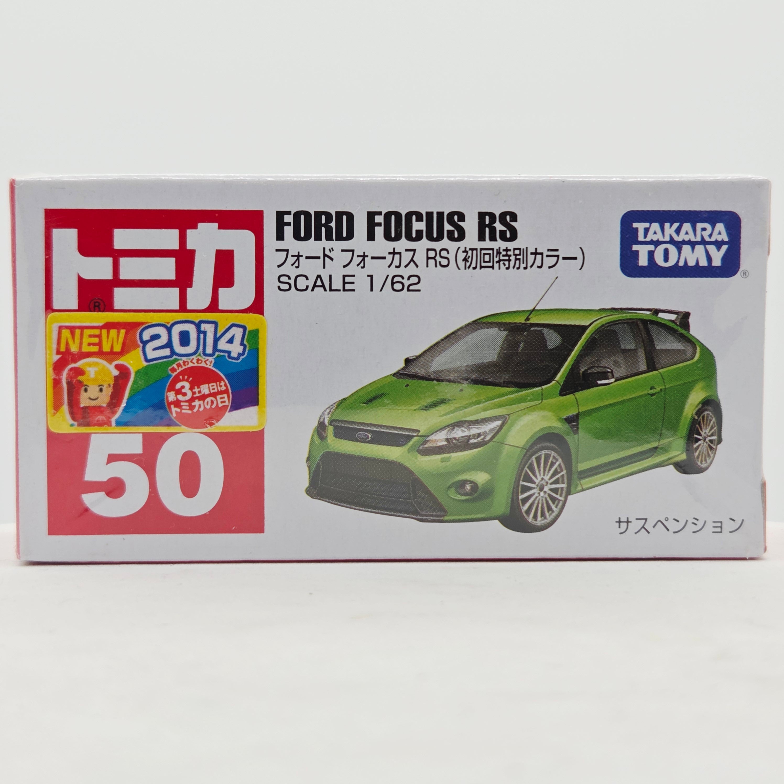 Takara Tomy - Ford Focus RS #50 - 1:62 (2014 Classic Tomica Minicars)