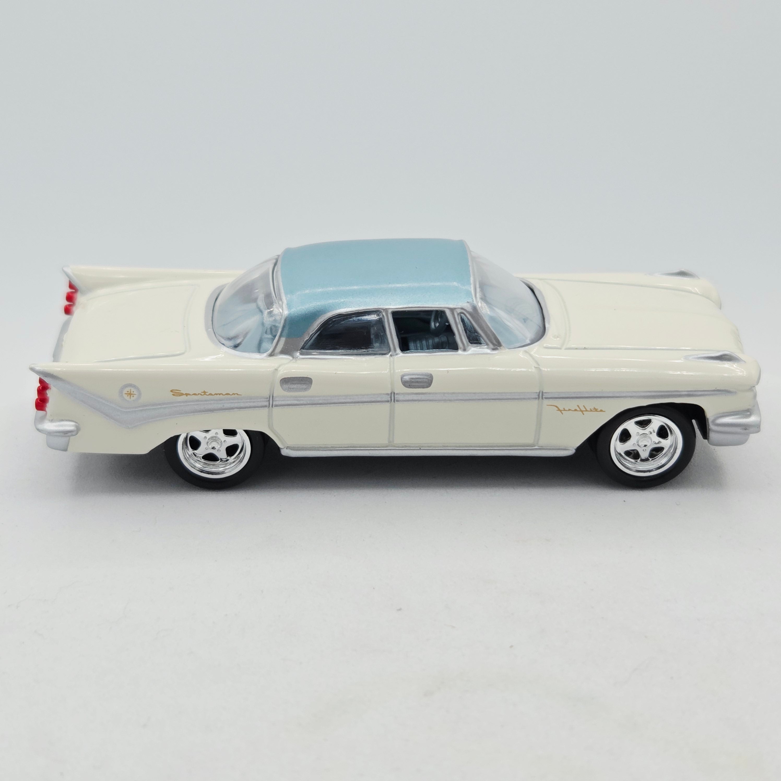 Johnny Lightning '59 DeSoto By Chrysler - 1:64, Loose w/ Photo Card (2003 Mopar or No Car Rel 1)