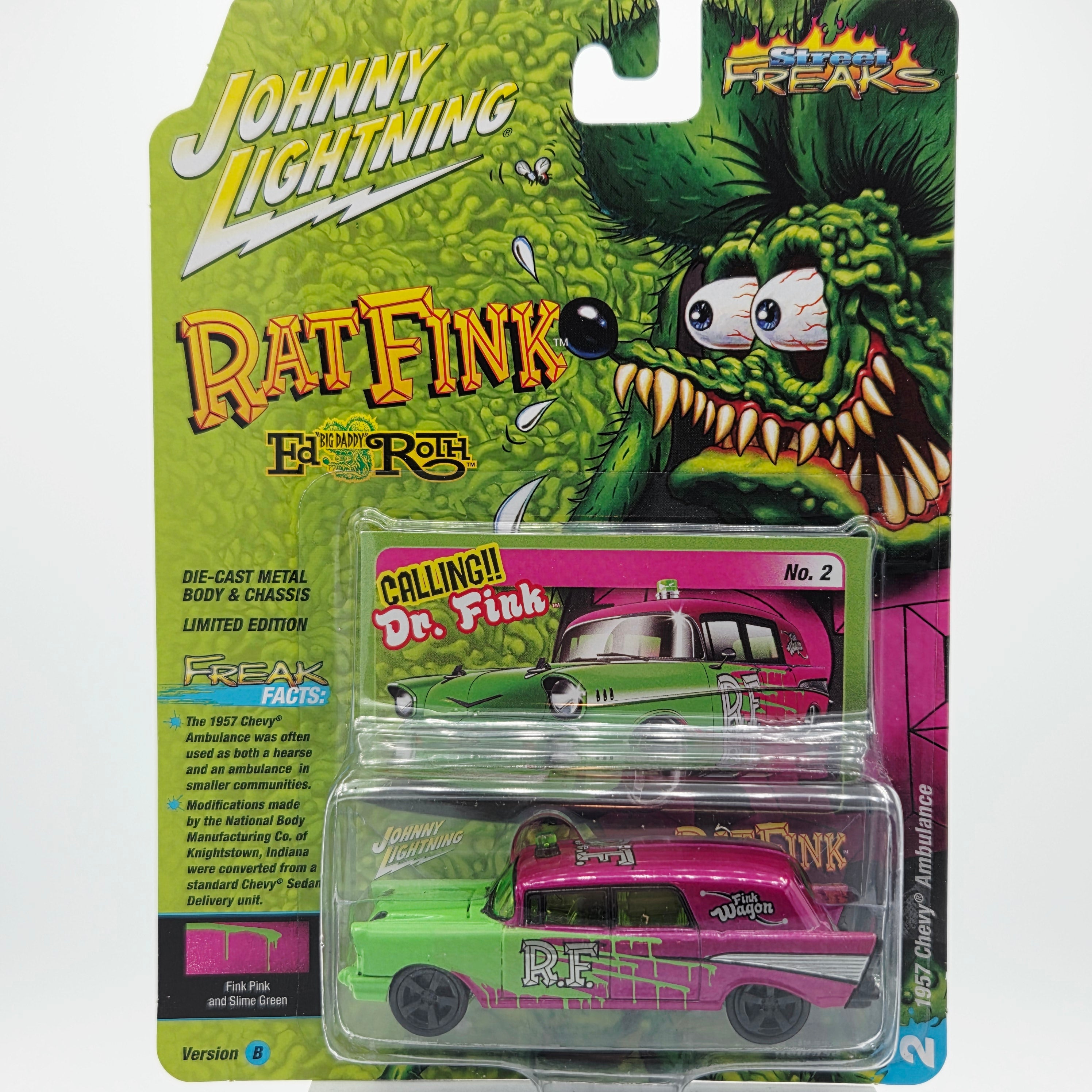 Johnny Lightning - 2025 Street Freaks Release 2 - complete set of 6 - 1:64 scale