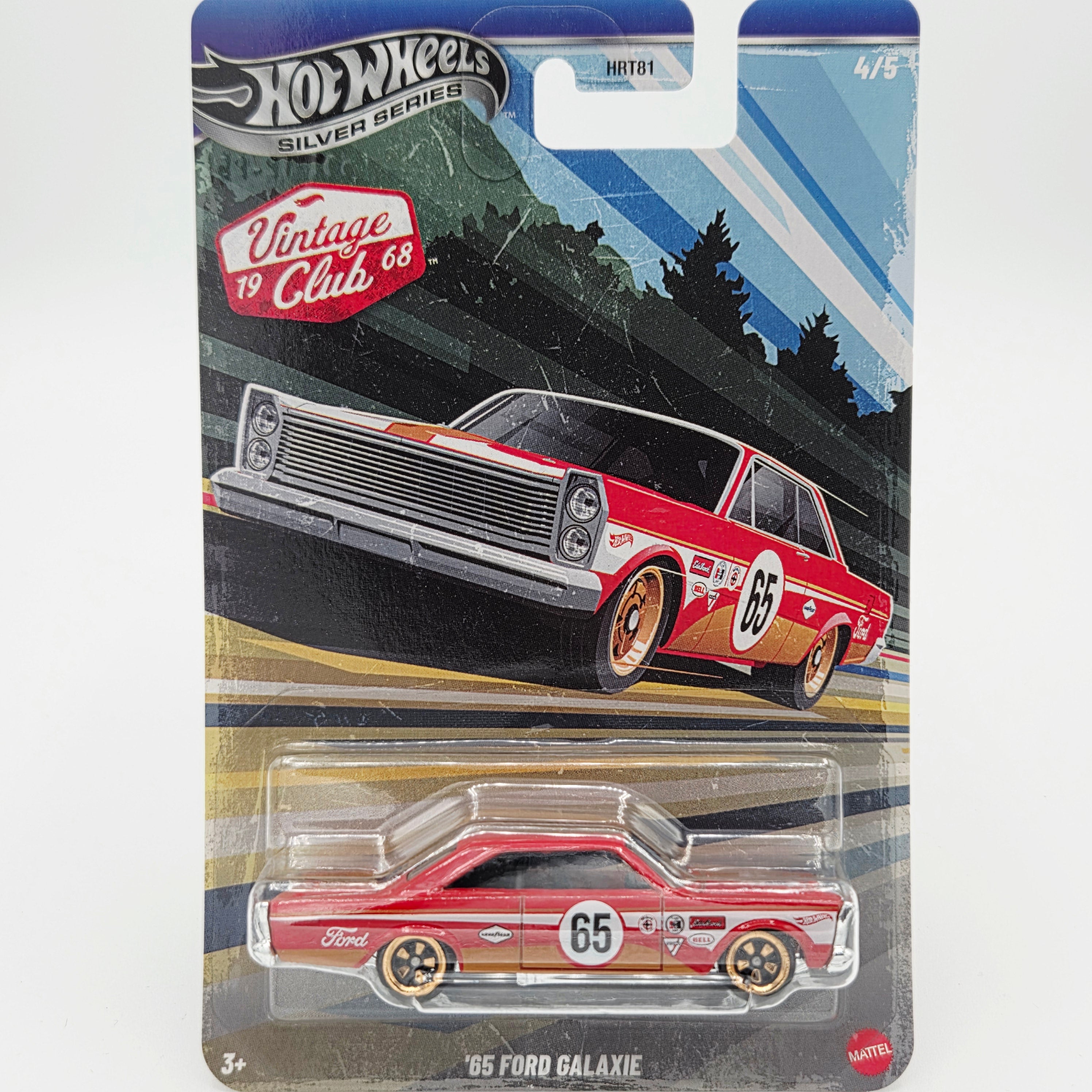 Hot Wheels - 2026 Silver Series Mix 2 - Vintage Club '68 (Set of 5 Cars)