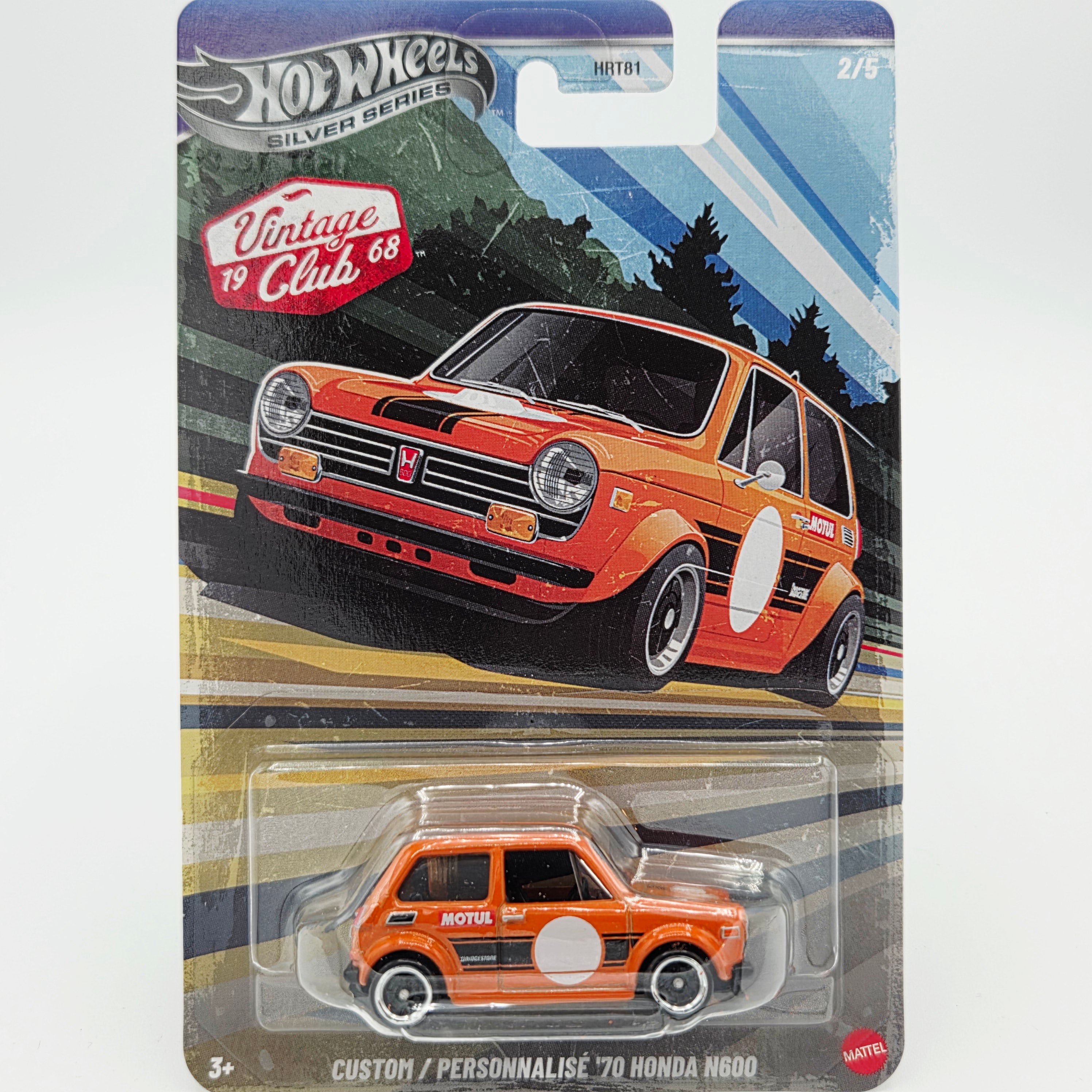 Hot Wheels - 2026 Silver Series Mix 2 - Vintage Club '68 (Set of 5 Cars)
