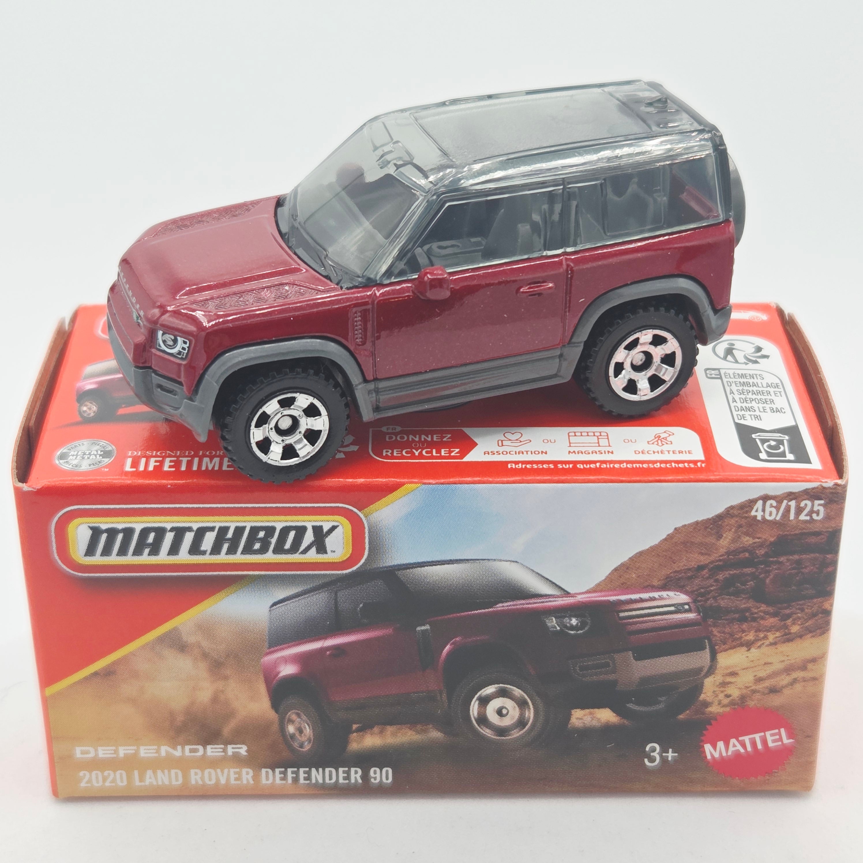 Matchbox '20 Land Rover Defender 90 (2026 Mix 4 D Basic - Power Grabs)