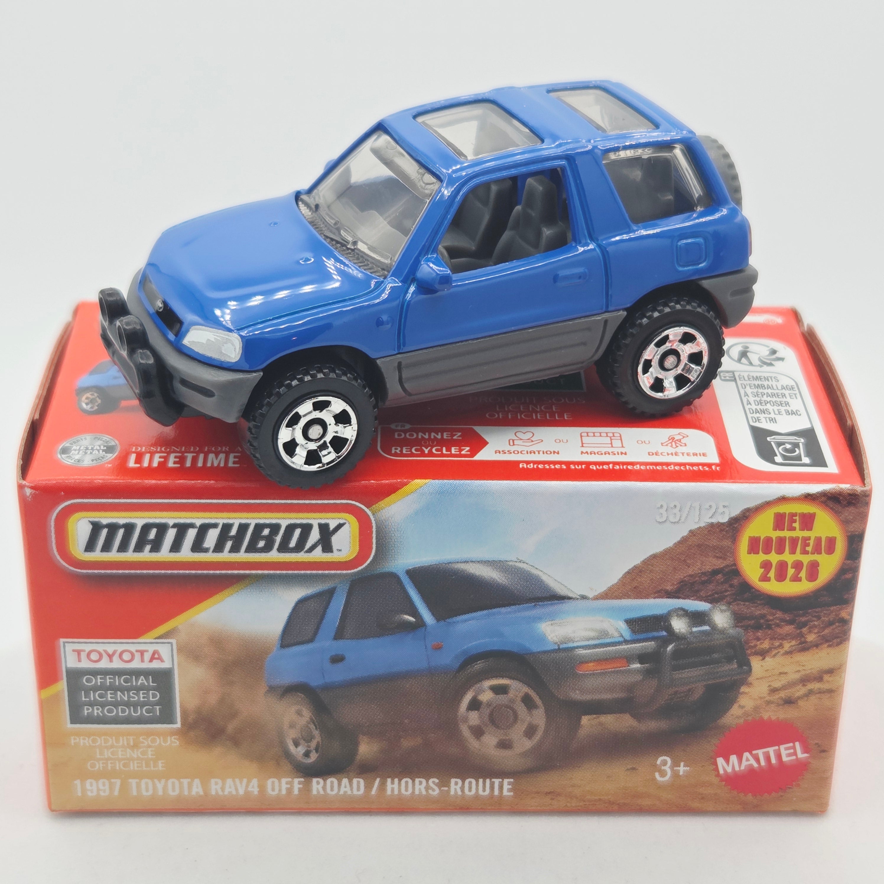 Matchbox '97 Toyota RAV4 Off Road (2026 Mix 3 C Basic - Power Grabs)