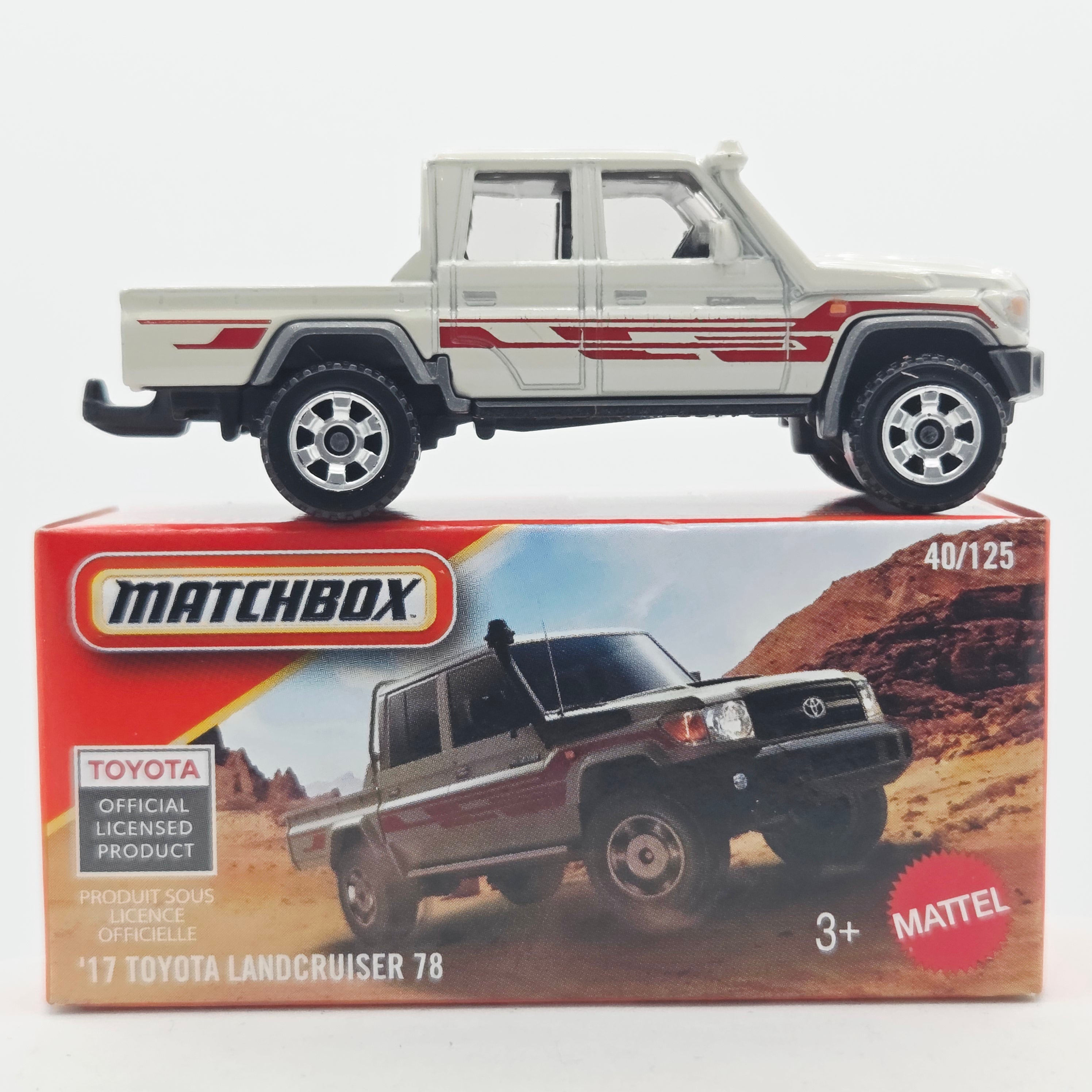 Matchbox '17 Toyota Landcruiser 78 Pickup (2026 Mix 3 C Basic - Power