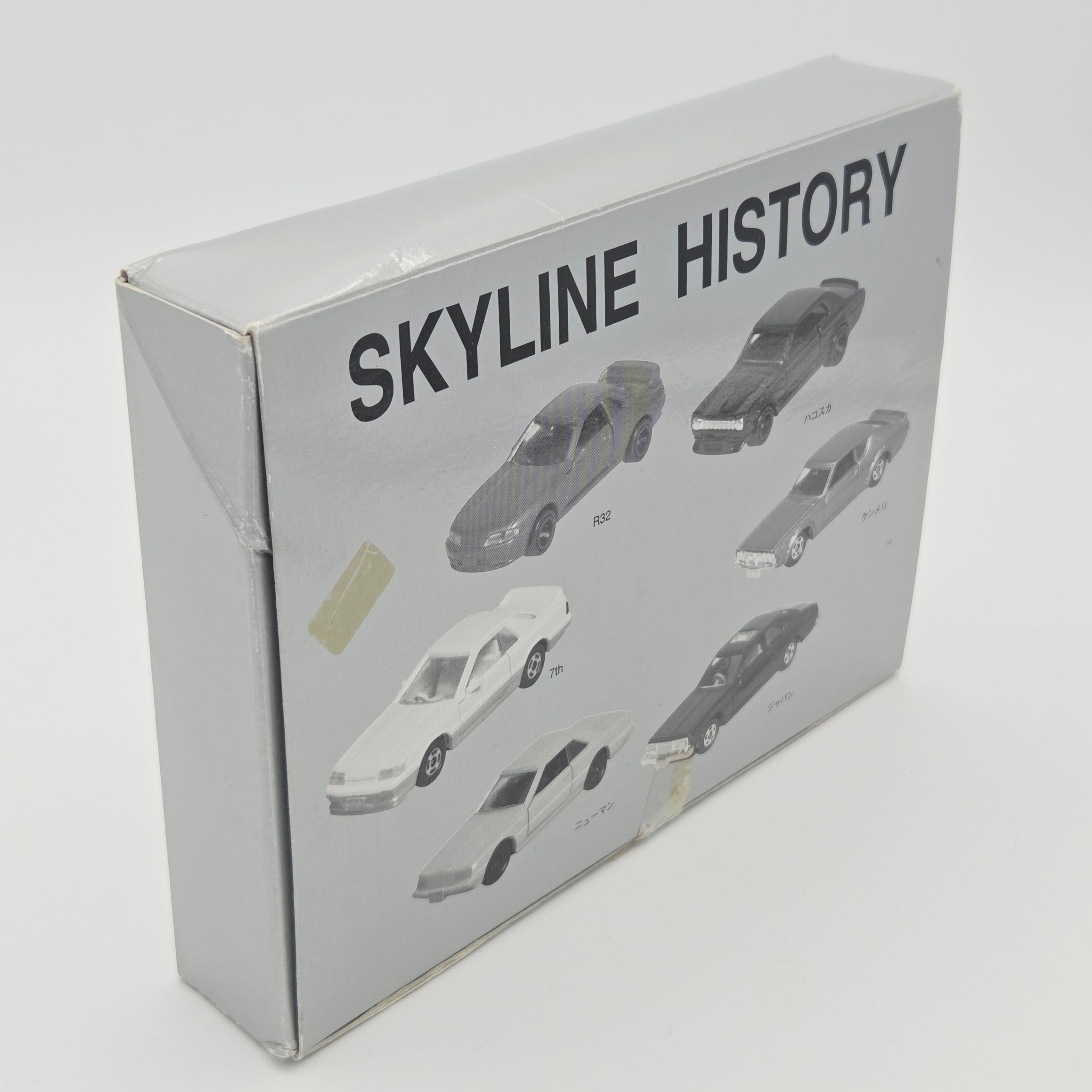 Tomica - Nissan Skyline History Box Set (6 Cars)
