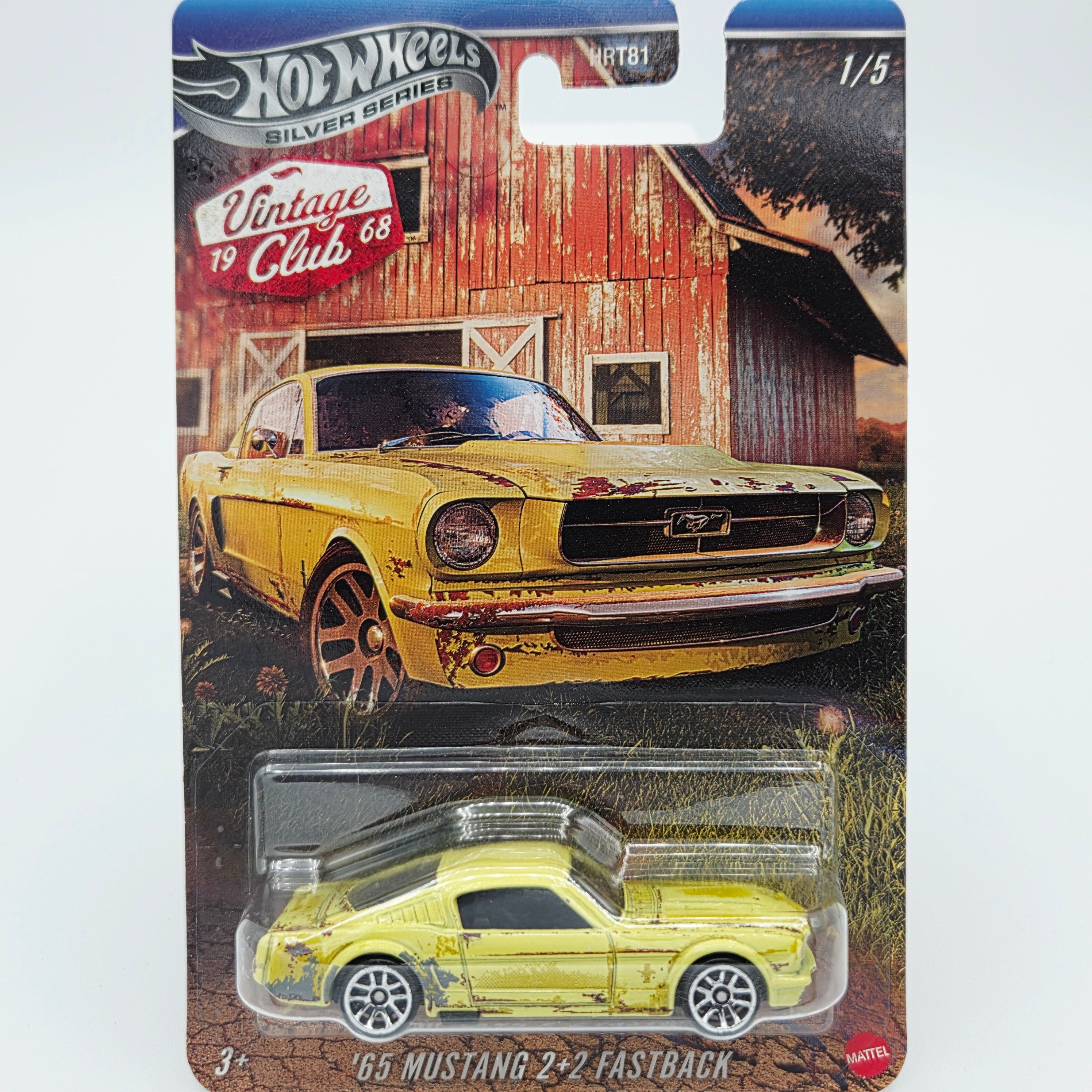 Hot Wheels - 2026 Silver Series Mix 1 - Vintage Club '68 (Set of 5 Cars)