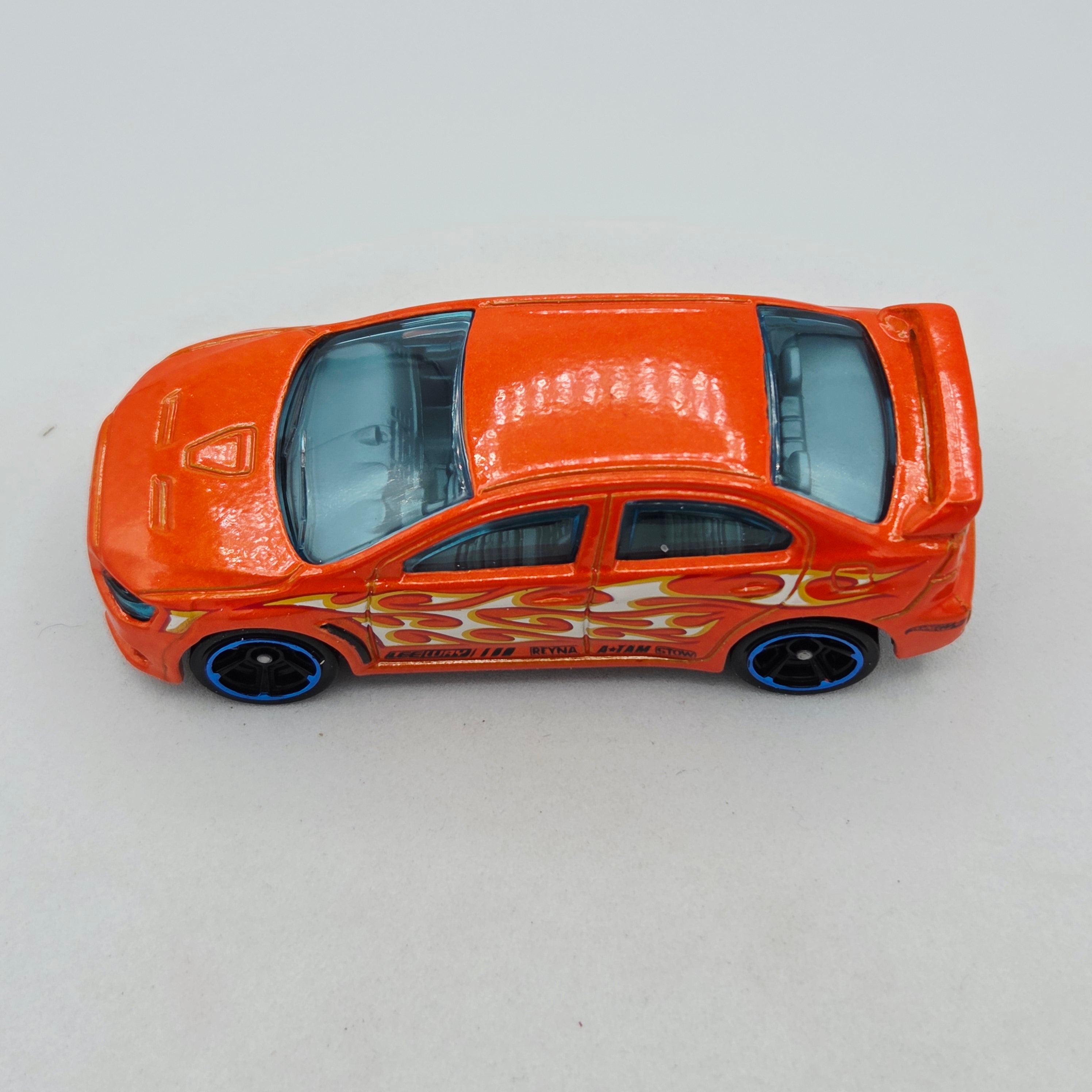Hot Wheels '08 Mitsubishi Lancer Evolution (2012 HW Basic - Heat Fleet)