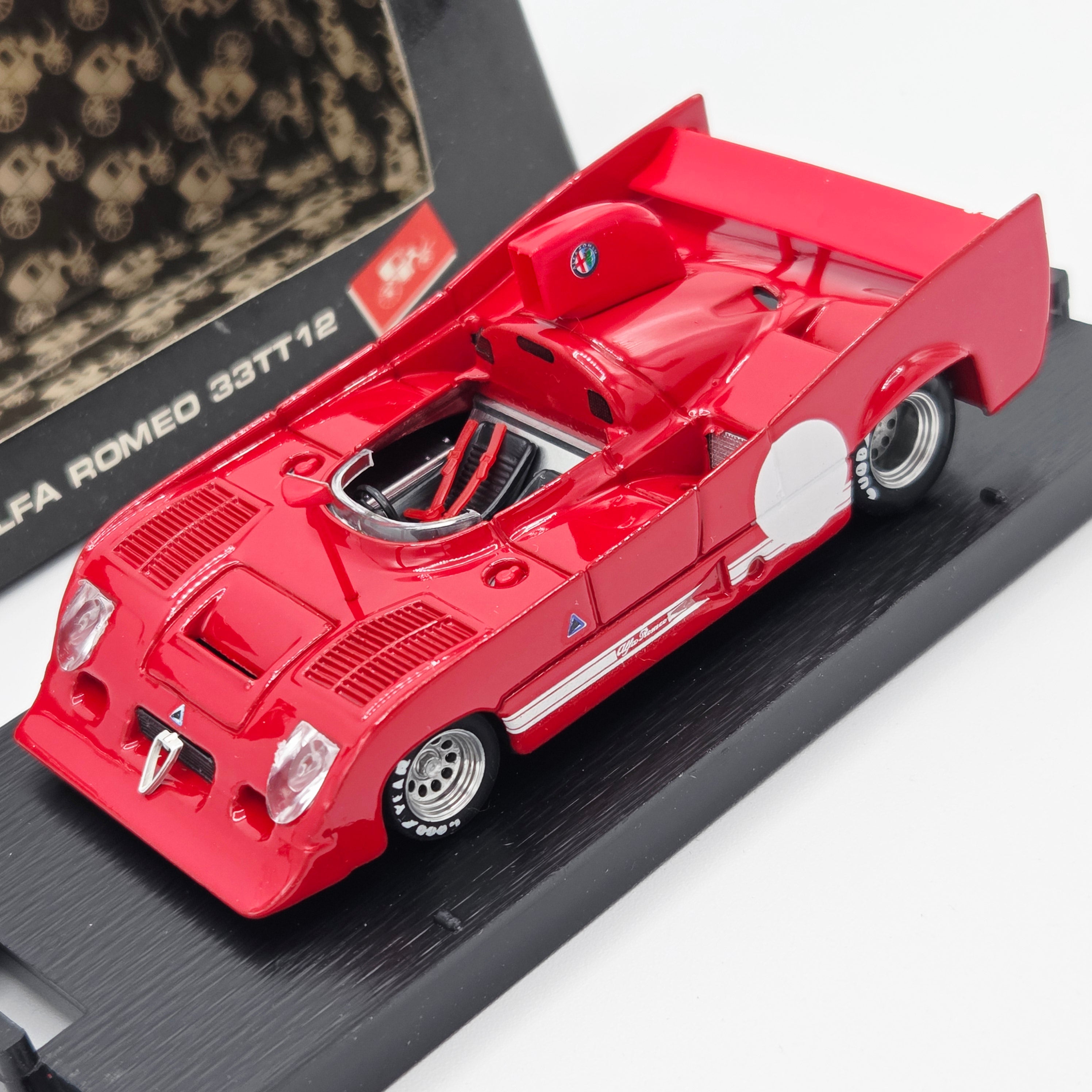 Scale Model Amazon Brumm - R237 Alfa Romeo 33TT12 Race Car - 1:43 Scale Model