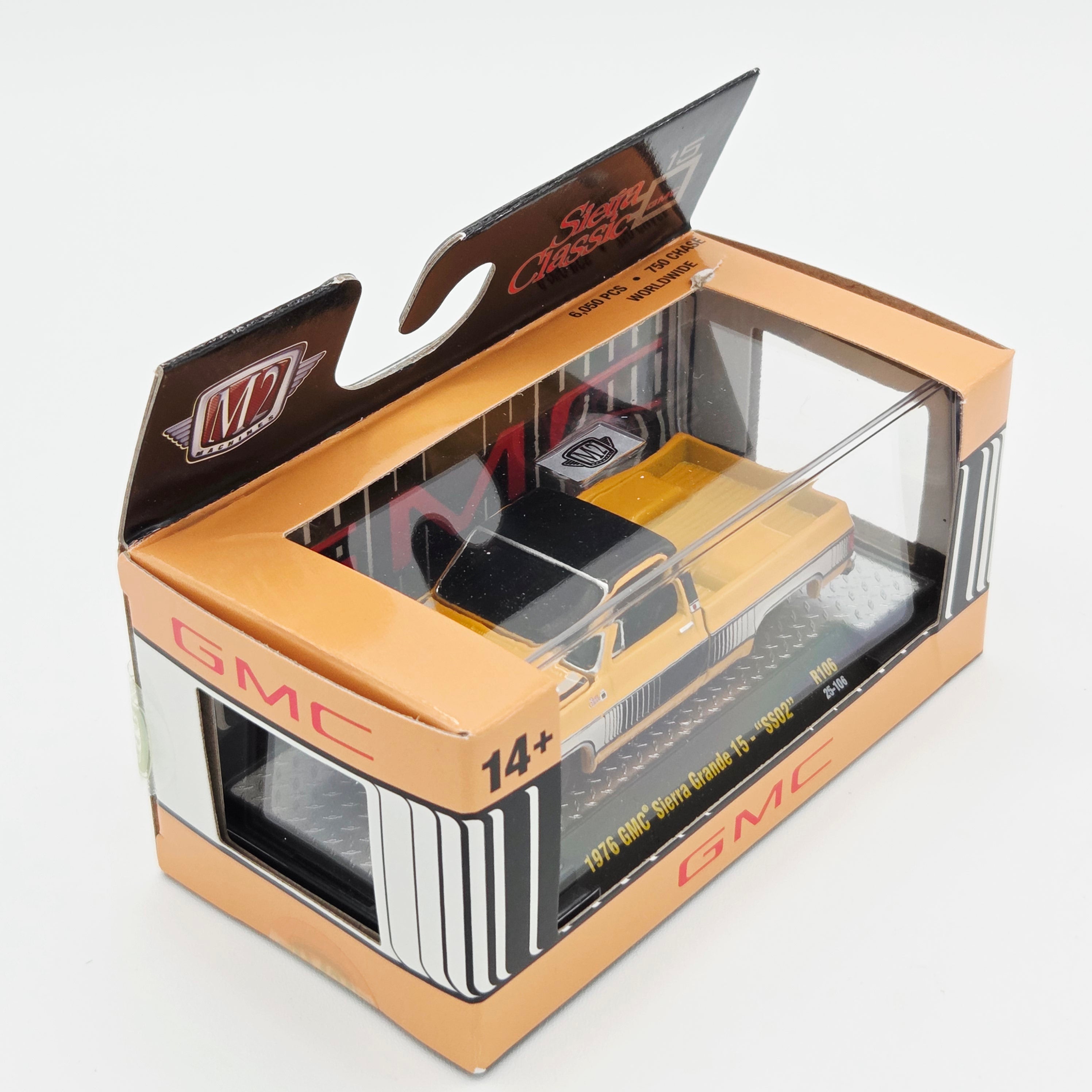 M2 Machines '76 GMC Sierra Grande 15 SS02 - 1:64 (2026 Auto-Thentics Rel. 106)
