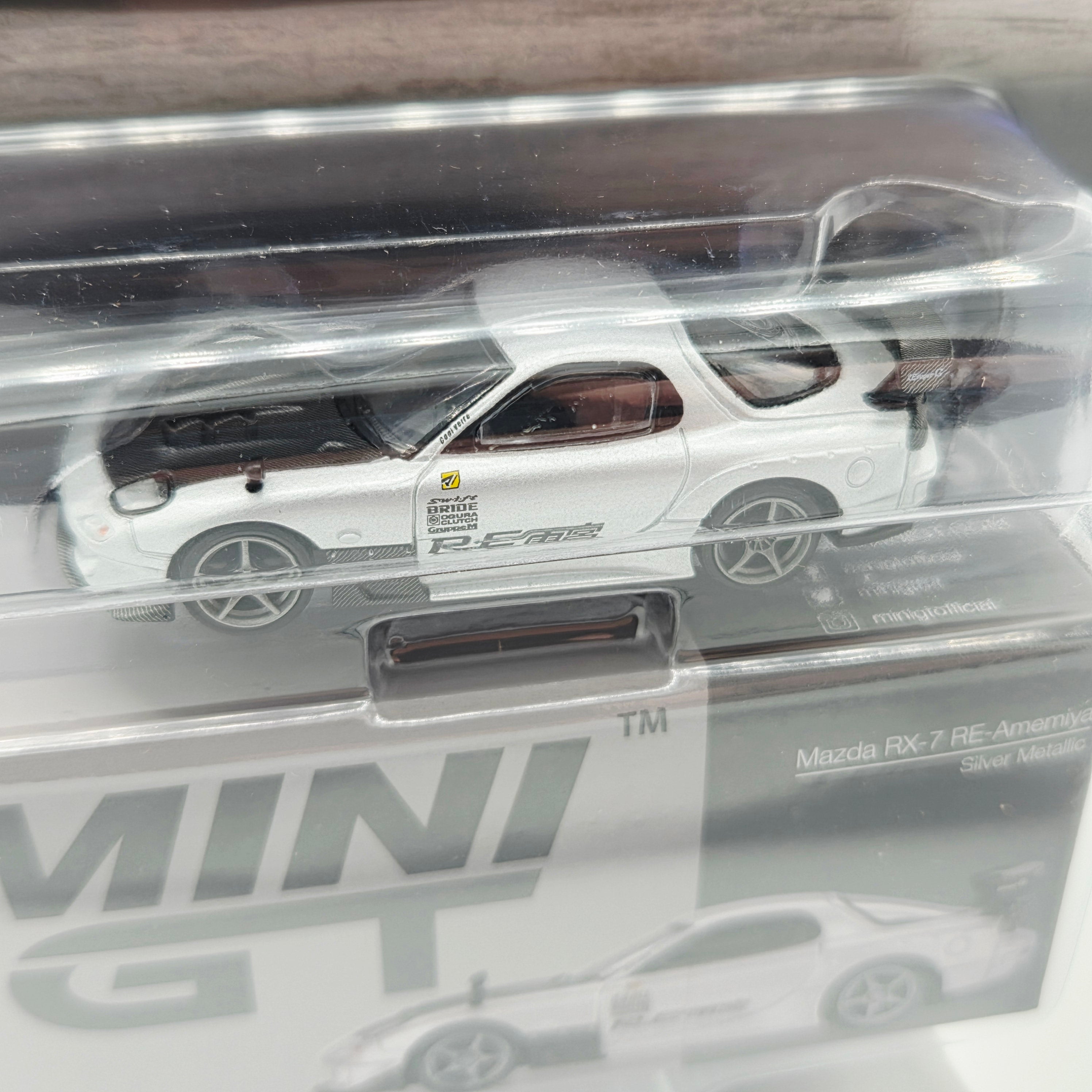 Mini GT Mazda RX-7 RE-Amemiya - 1:64, Silver Metallic (2026 Limited Ed
