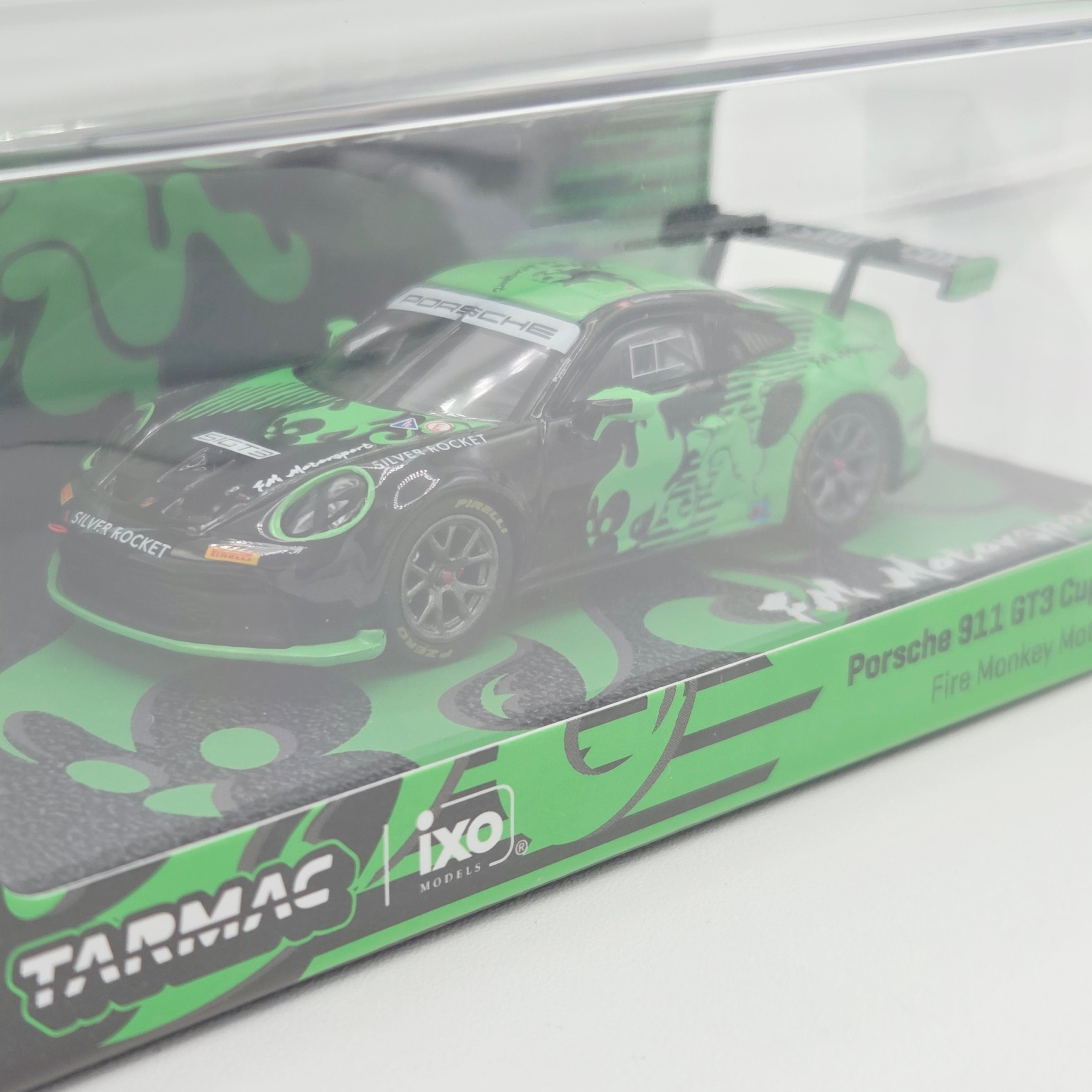 Tarmac Works / iXO Porsche 911 GT3 Cup 992 - 1:64, Fire Monkey Motorsp