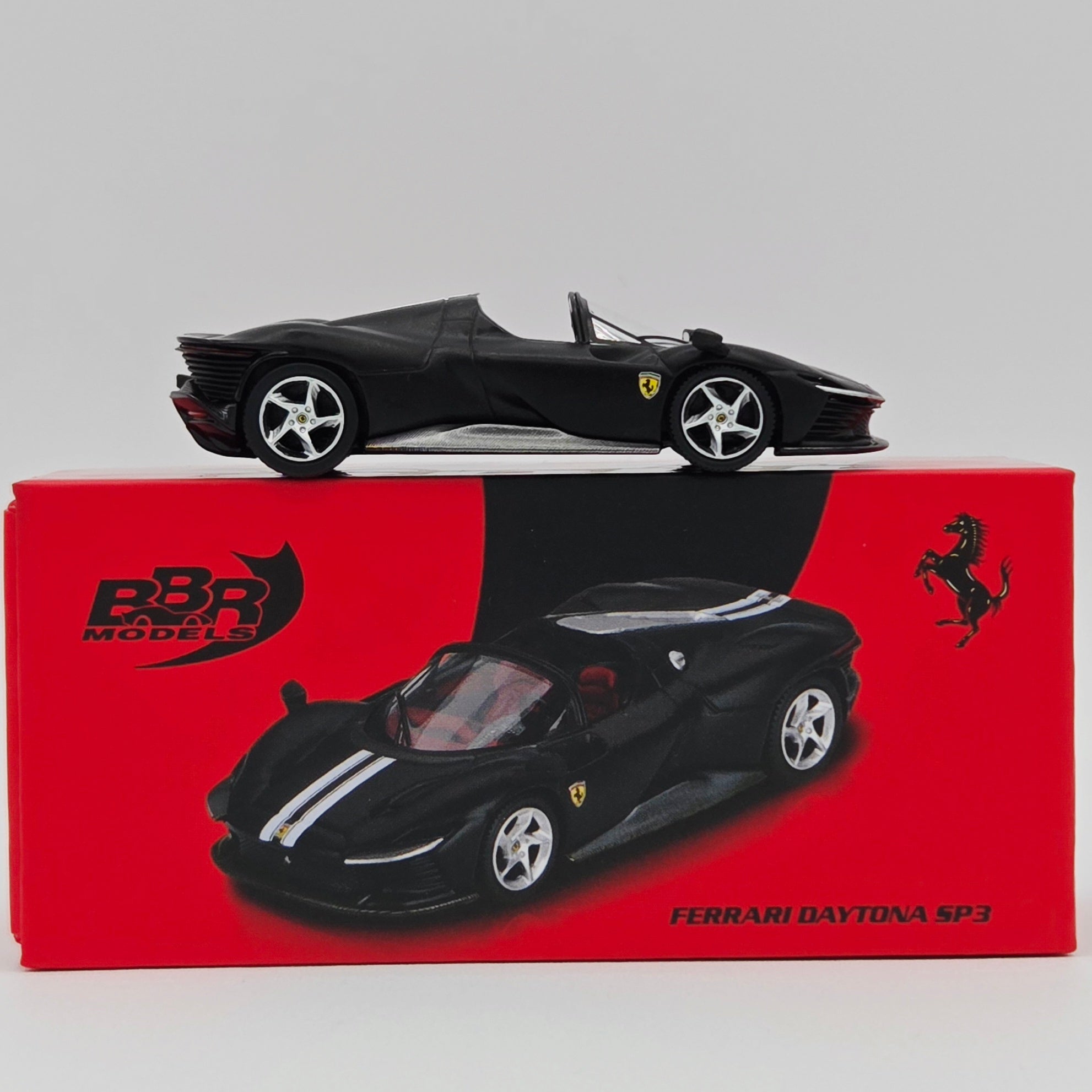BBR Models Ferrari Daytona SP3 - 1:64, Matte Black (2026 Limited Editi