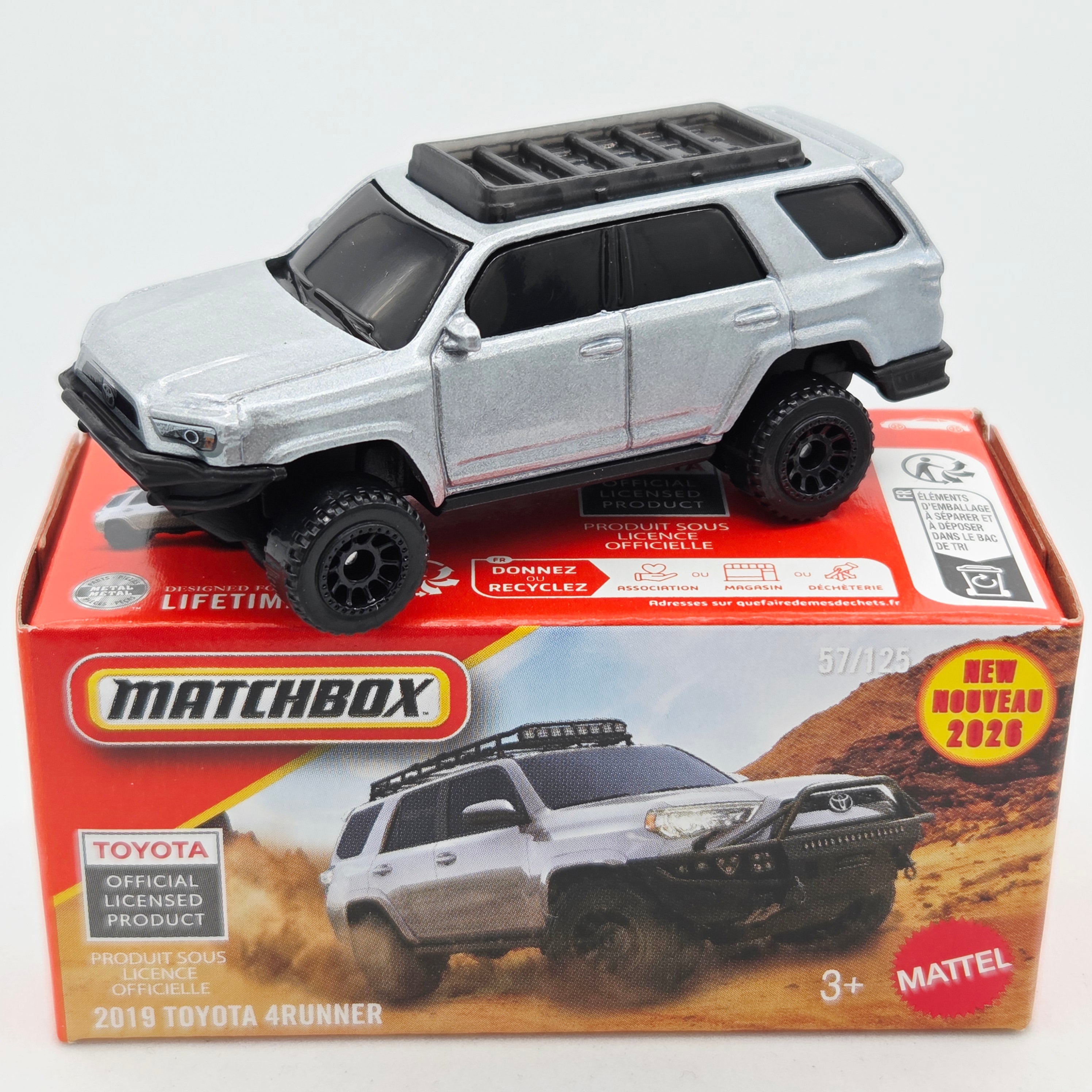 Matchbox '19 Toyota 4Runner (2026 Mix 6 F Basic - Power Grabs)