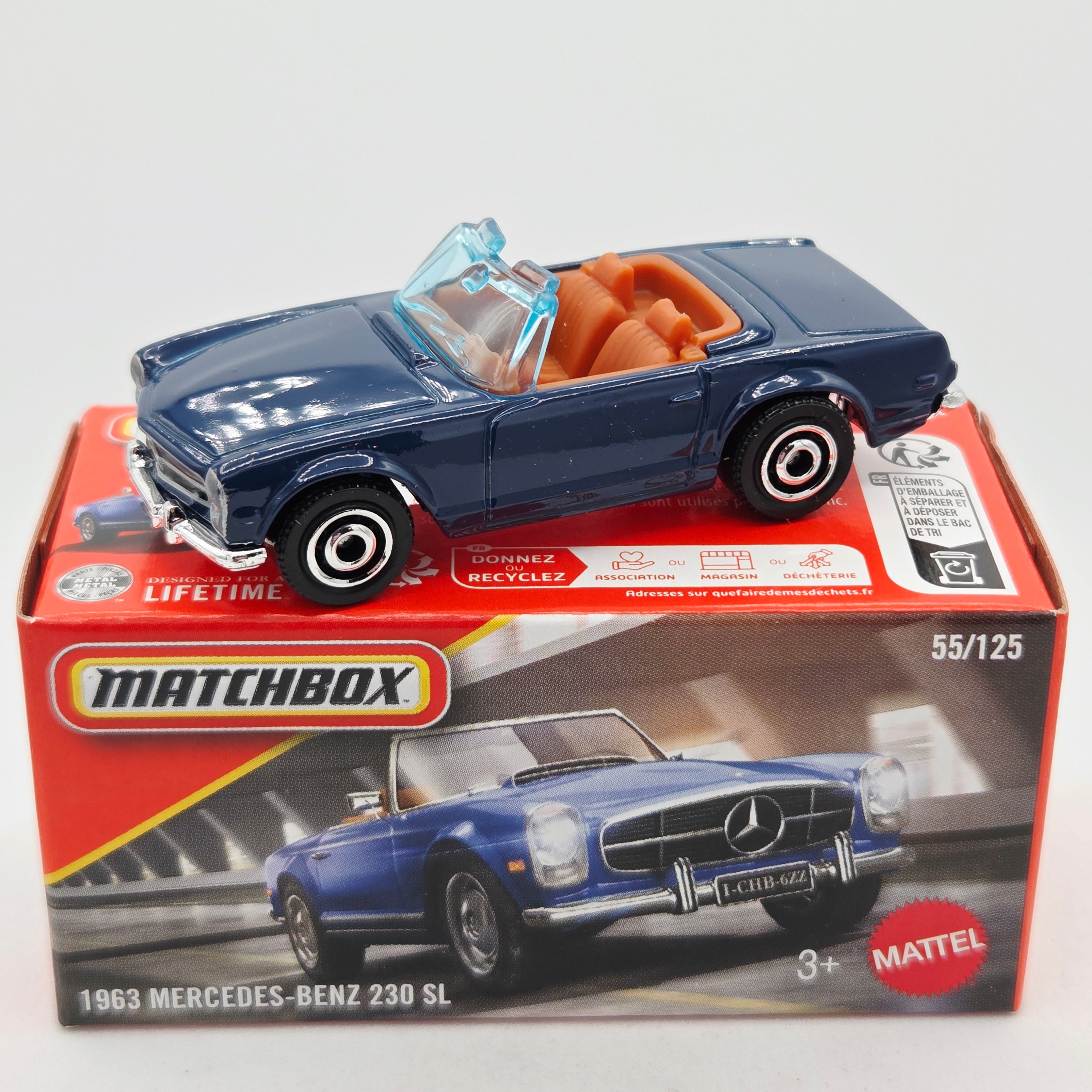 Matchbox '63 Mercedes-Benz 230 SL (2026 Mix 6 F Basic - Power Grabs)
